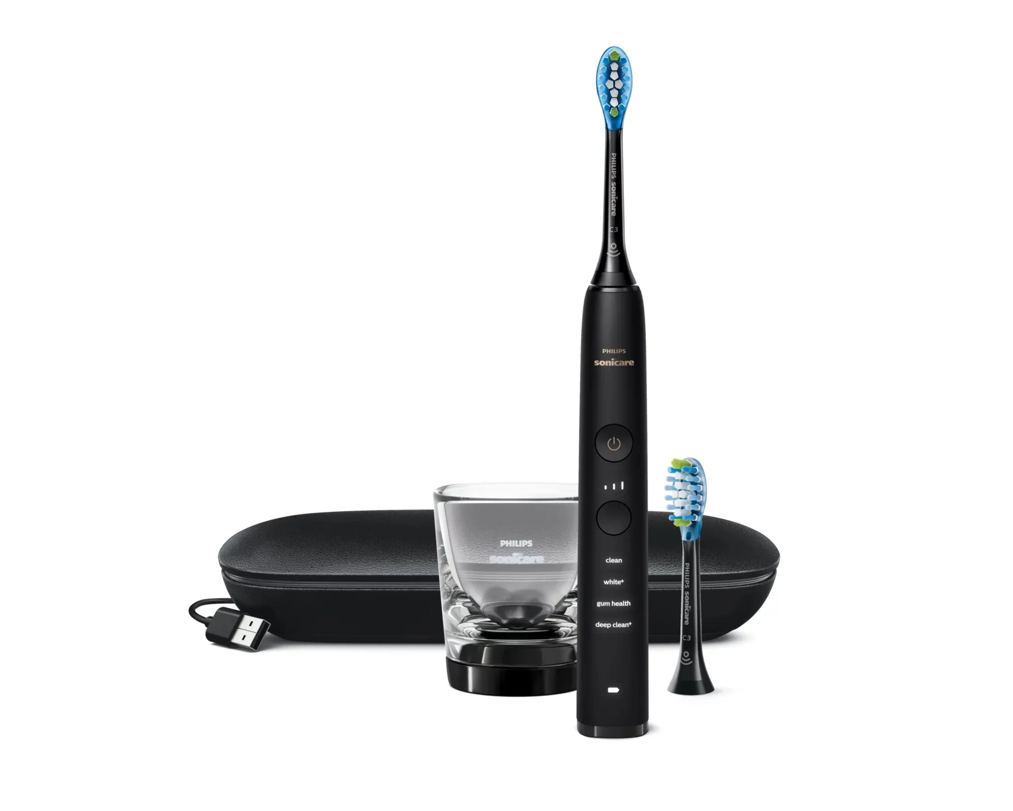 Philips Sonicare DiamondClean 9000 series DiamondClean 9000 HX9913/18 Wiederaufladbare Zahnbürste