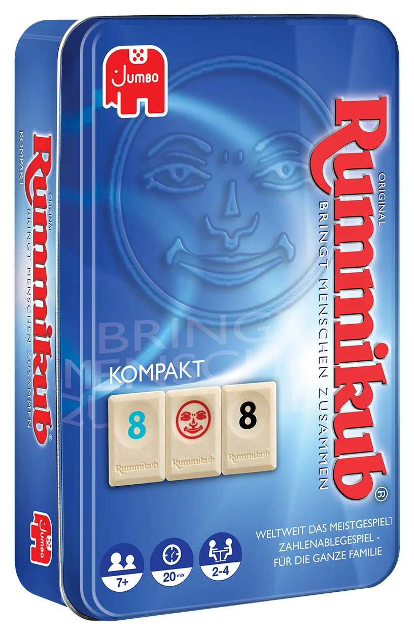 Rummikub Original Kompakt in Metalldose