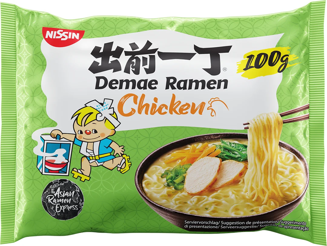 Nissin Demae Ramen Chicken Instant-Ramennudel