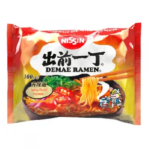 Nissin DEMAE RAMEN Ramen Spicy Instant-Ramennudel