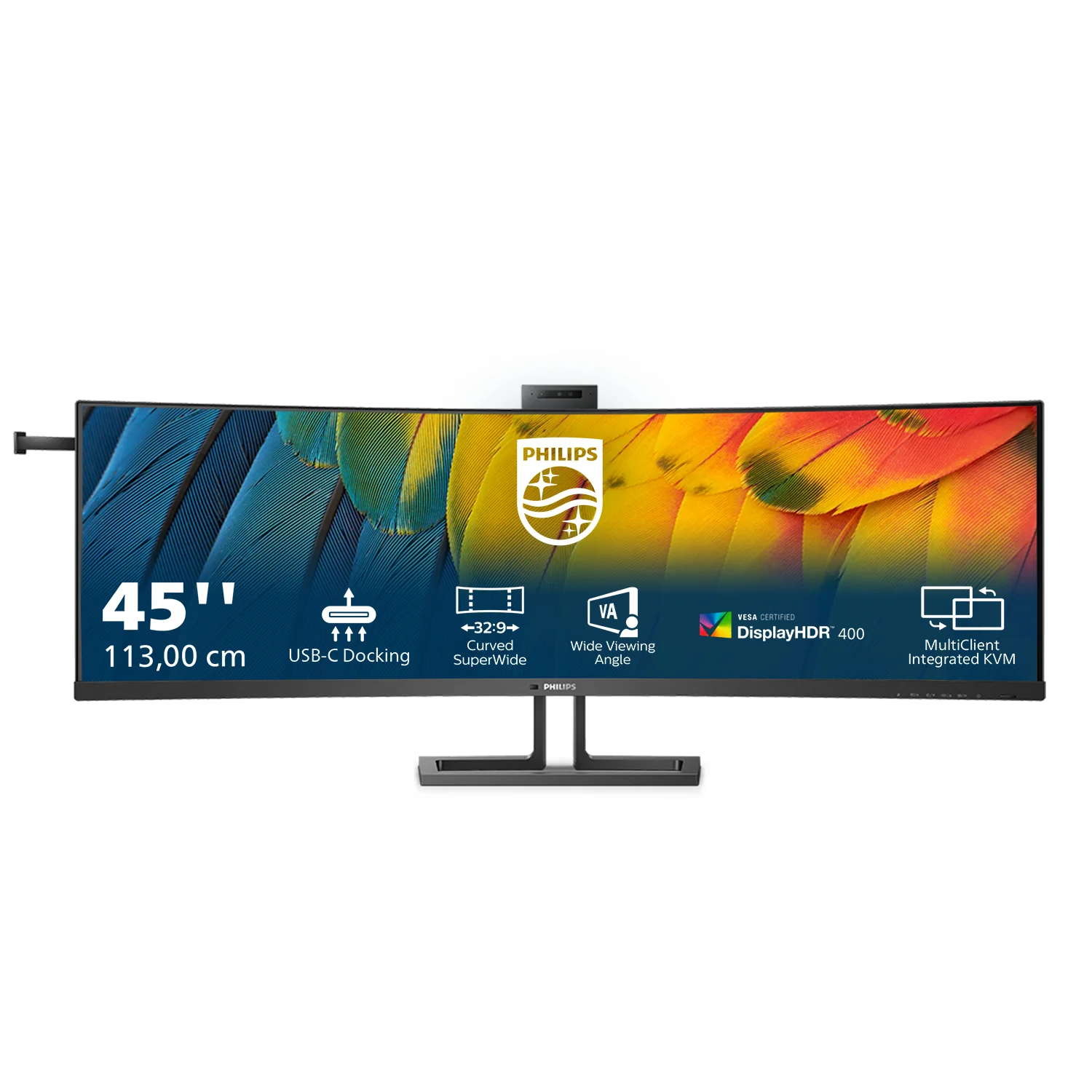 Philips 6000 series 45B1U6900CH/00 Computerbildschirm 113 cm (44.5") 5120 x 1440 Pixel UltraWide Dual Quad HD LED Schwarz