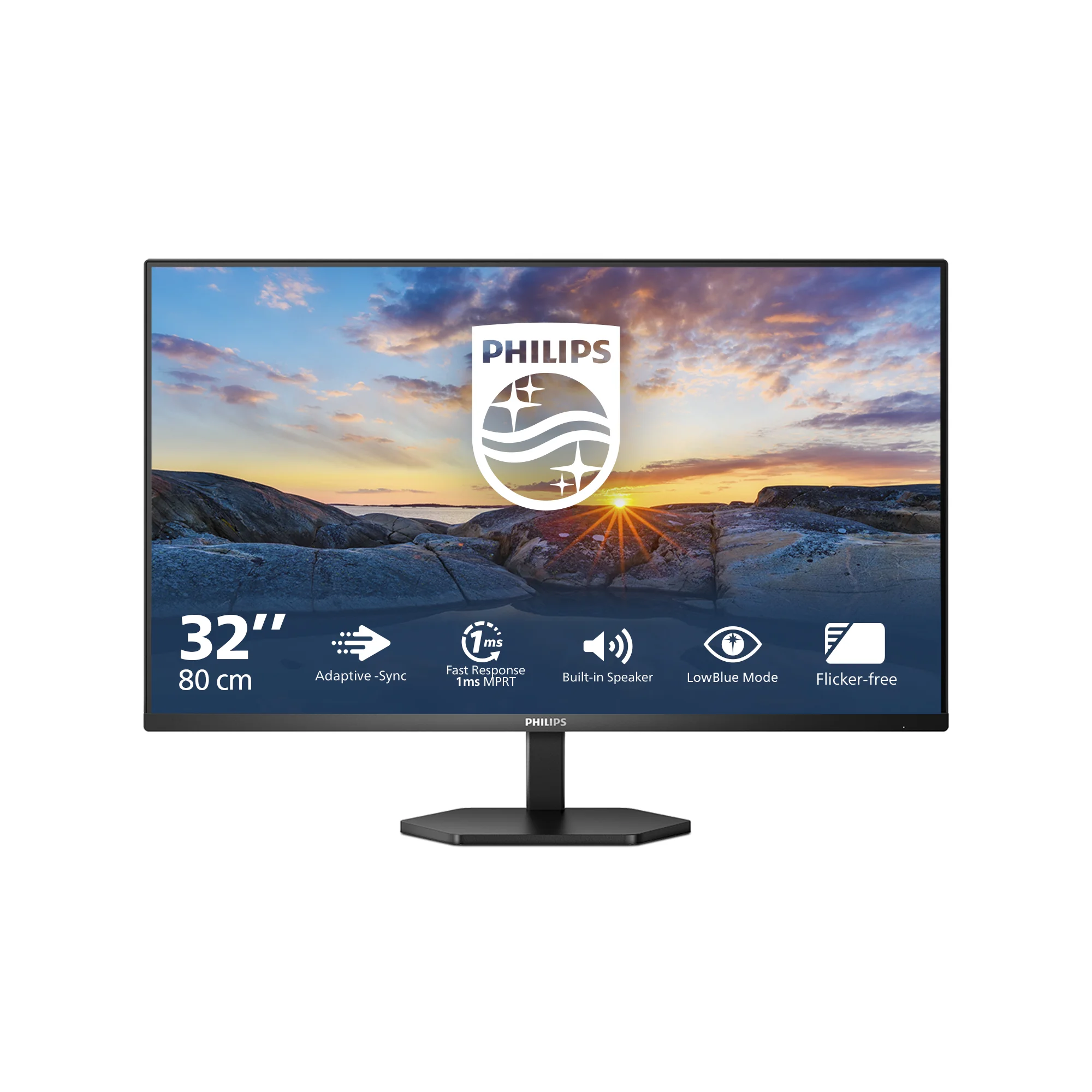 Philips 3000 series 32E1N3100LA/00 Computerbildschirm 80 cm (31.5") 1920 x 1080 Pixel Full HD LCD Schwarz