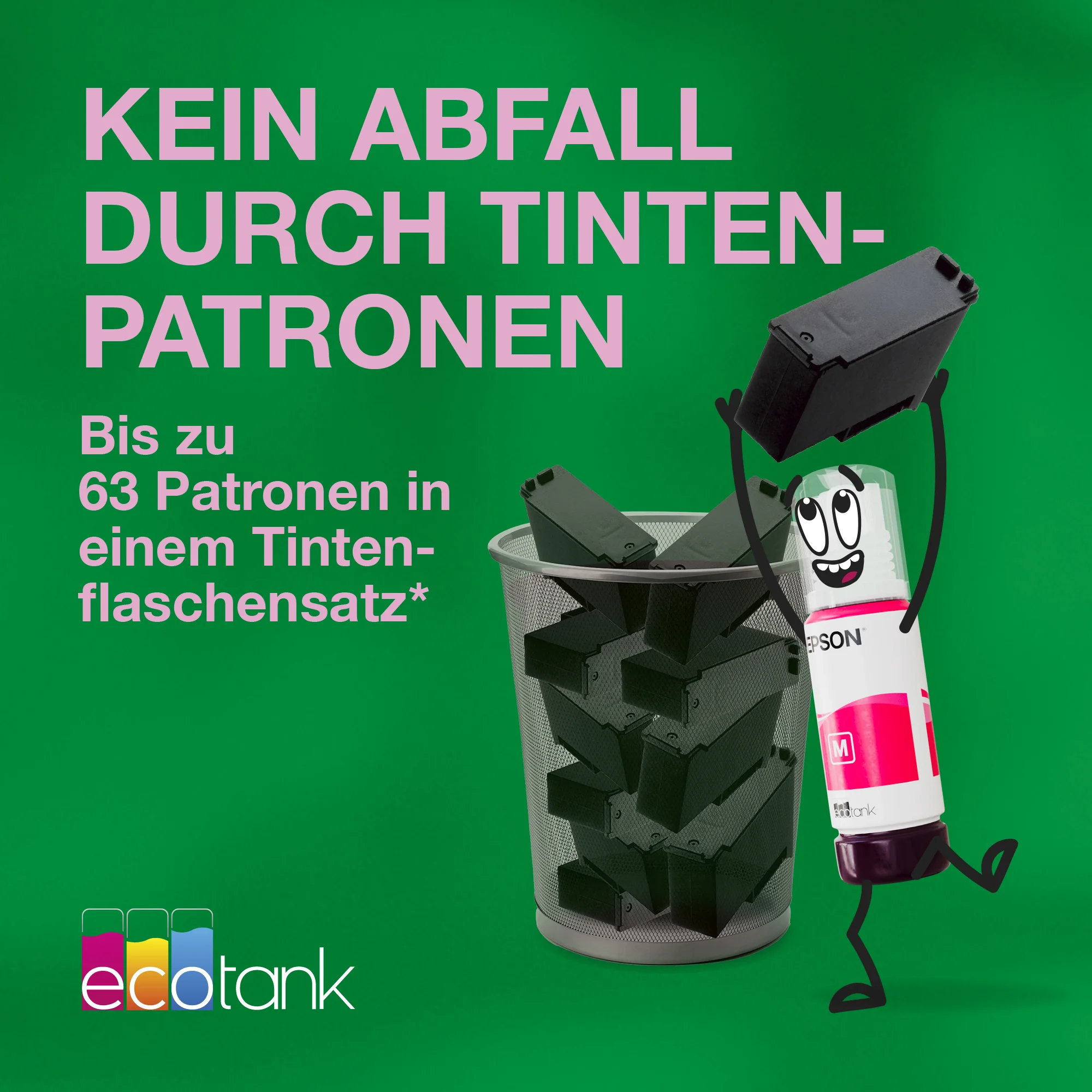 Epson 102 EcoTank Magenta ink bottle