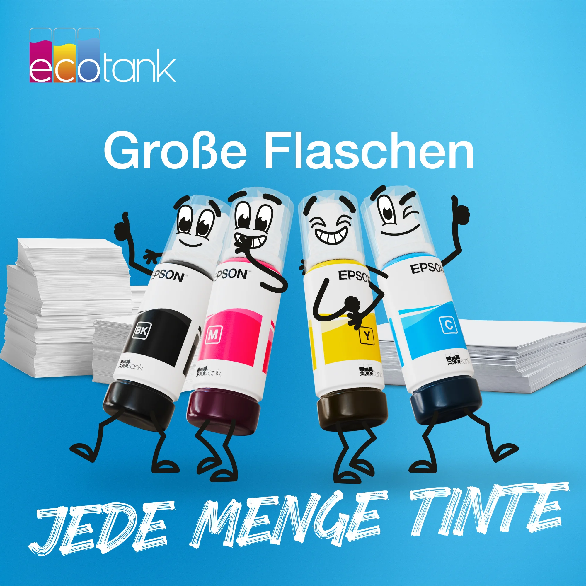 Epson 104 EcoTank Yellow ink bottle