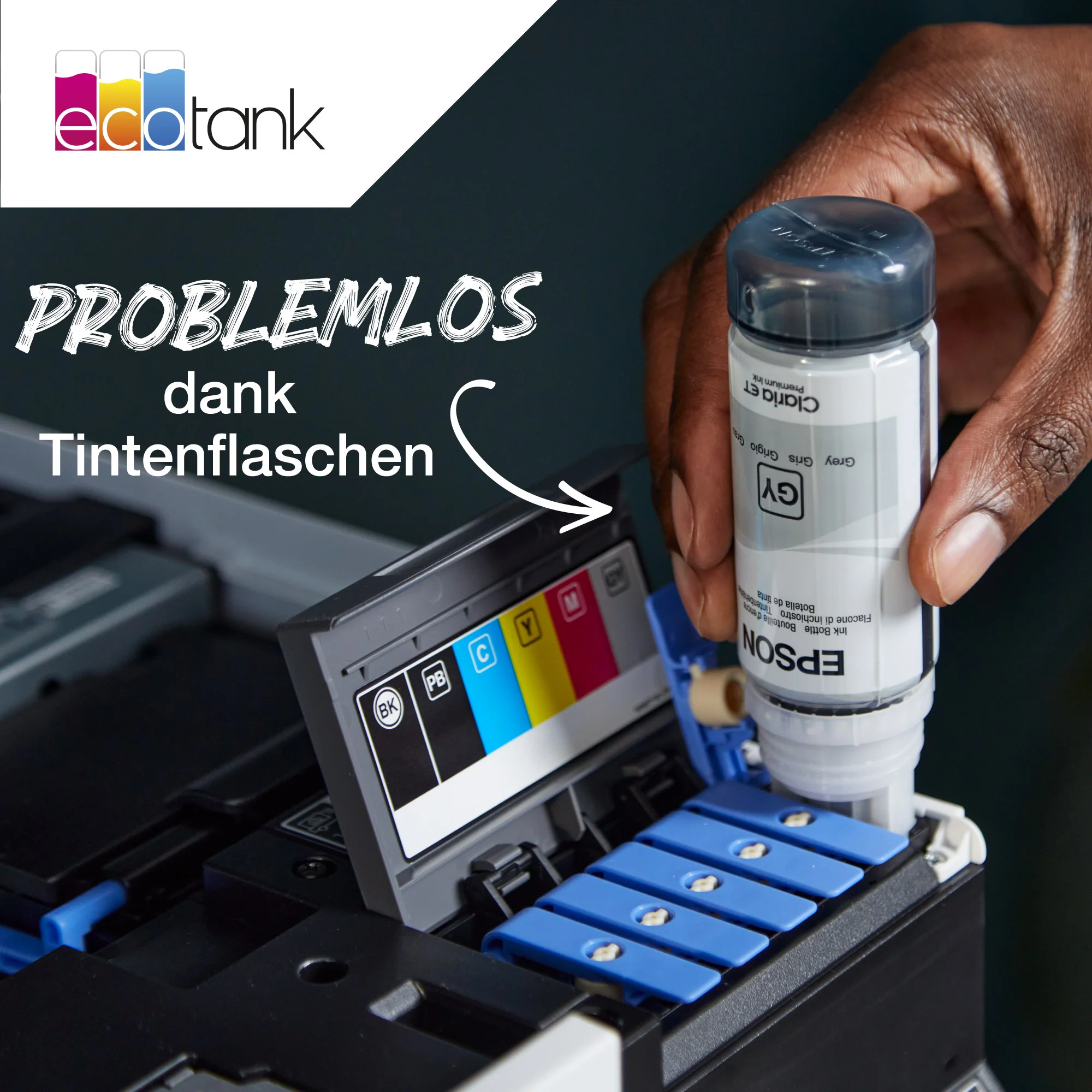 Epson 114 EcoTank Photo Black ink bottle