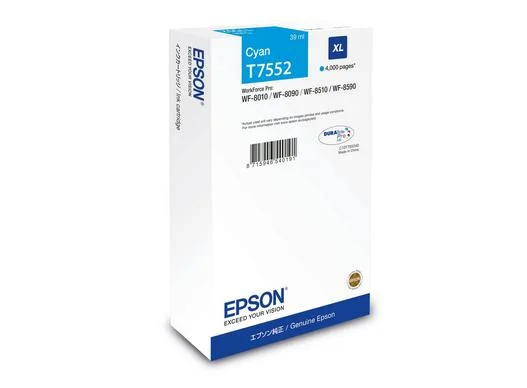 Epson C13T75524N Druckerpatrone 1 Stück(e) Original Hohe (XL-) Ausbeute Cyan