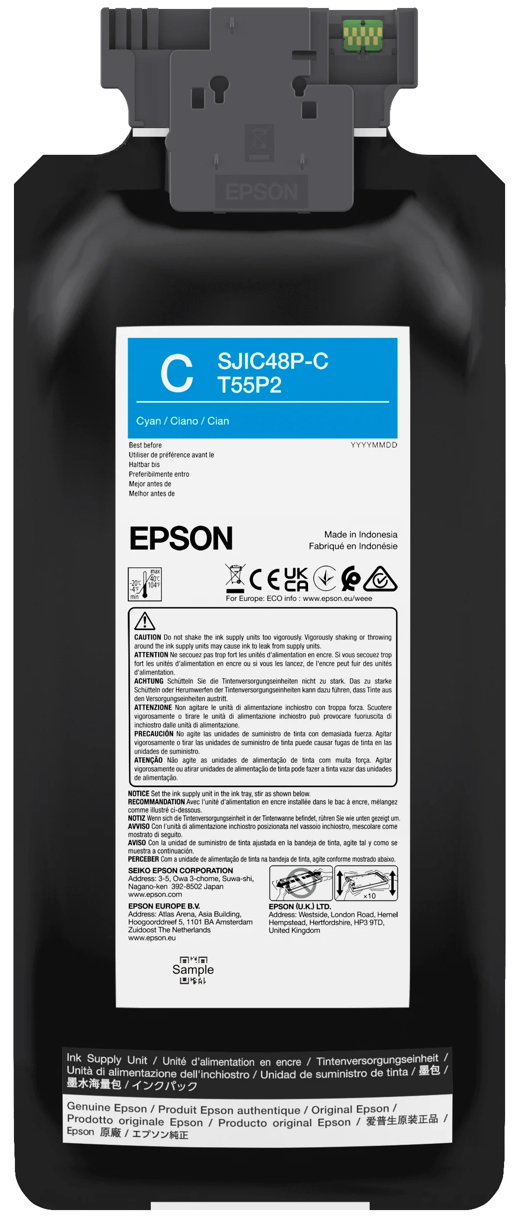 Epson SJIC48P-C Druckerpatrone 1 Stück(e) Original Cyan