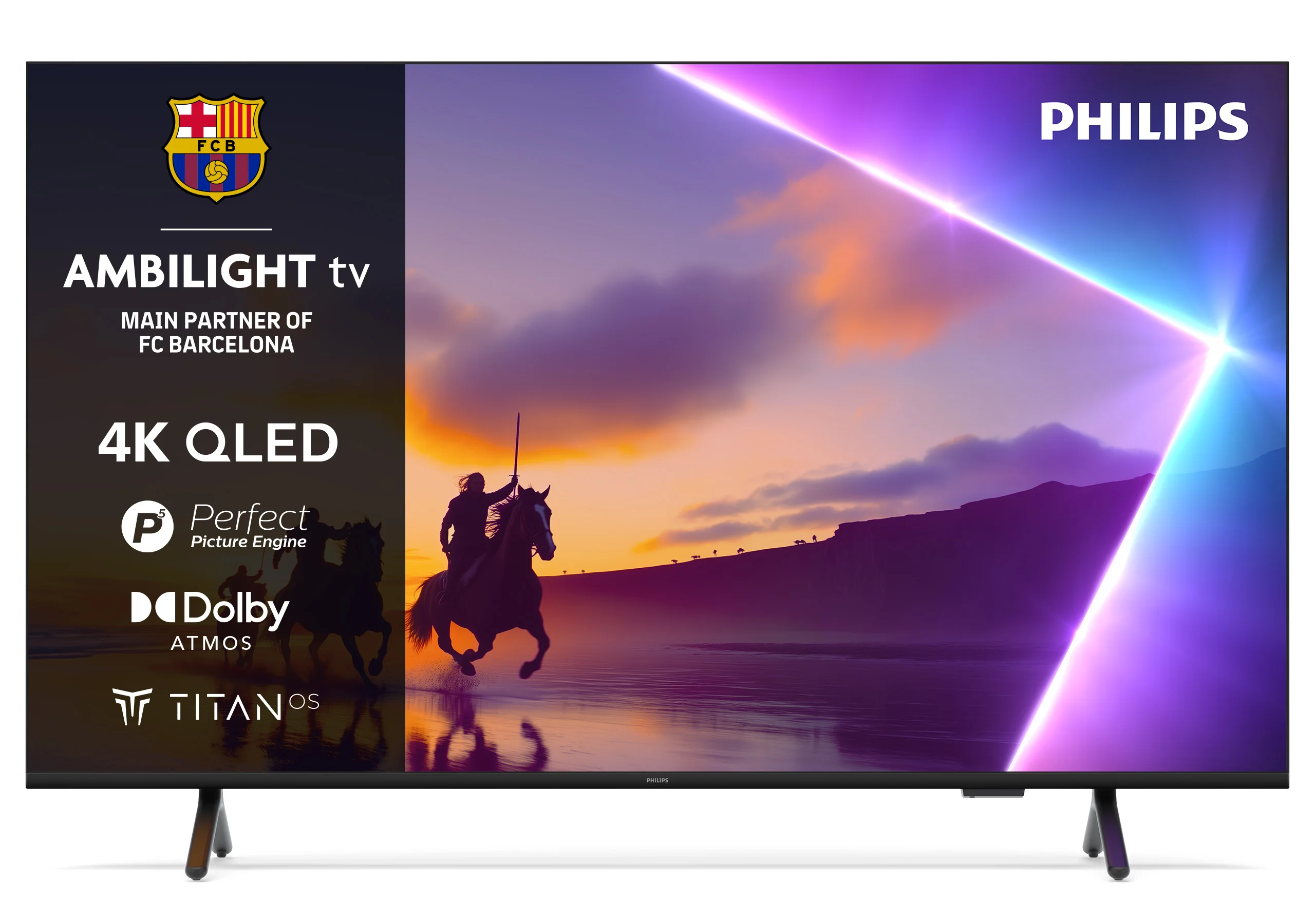 Philips 8500 series 75PUS850012 190,5 cm (75") 4K Ultra HD Smart-TV WLAN Schwarz