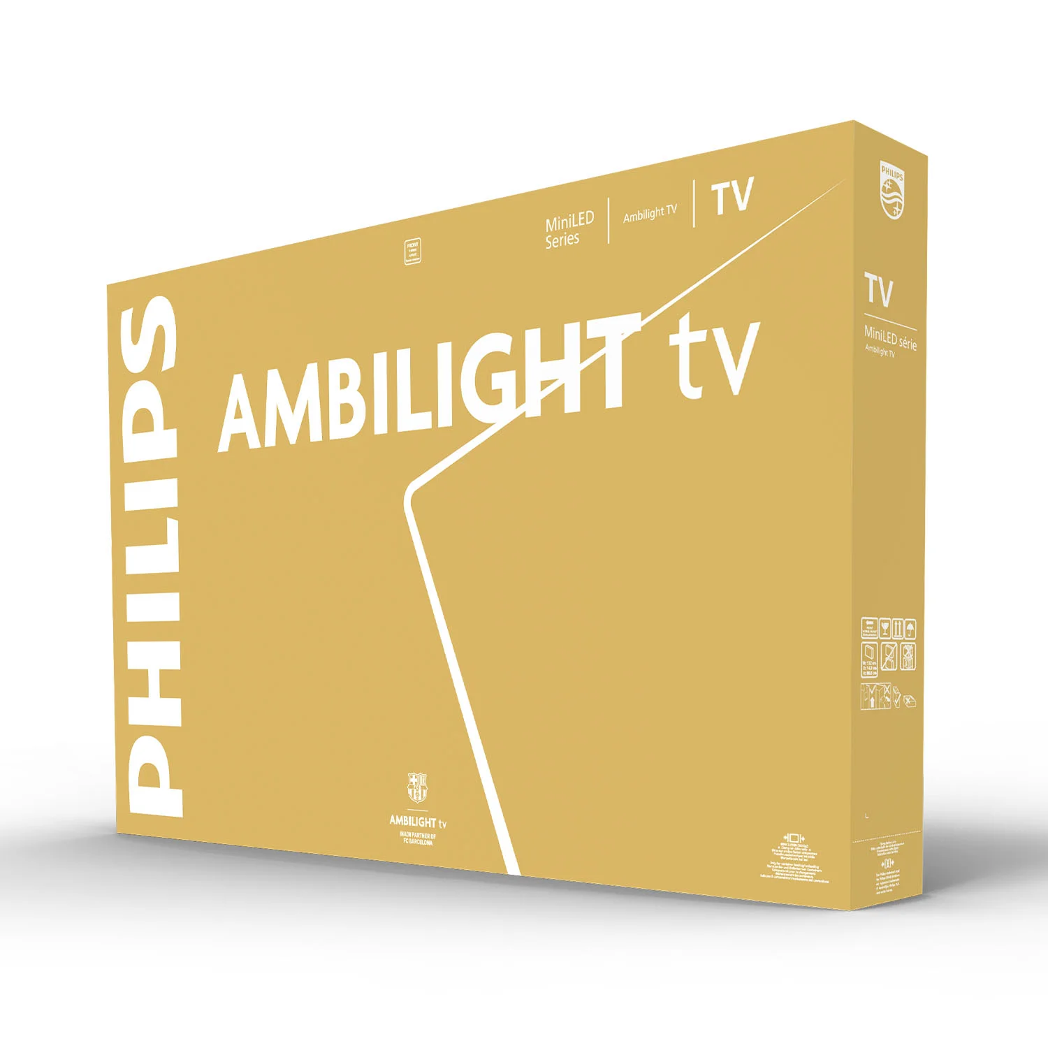 Philips 85MLED910/12 Fernseher 2,16 m (85") 4K Ultra HD Smart-TV WLAN Schwarz