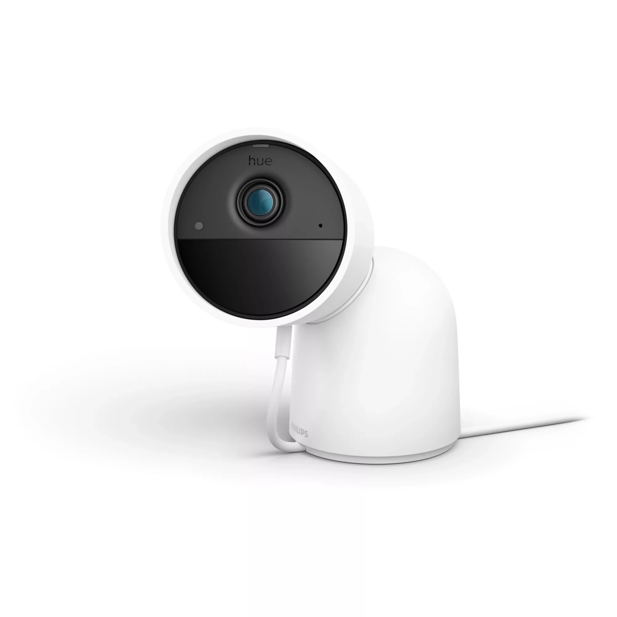 Philips Secure Kamera inkl. Standfuß weiß, kabelgebunden
