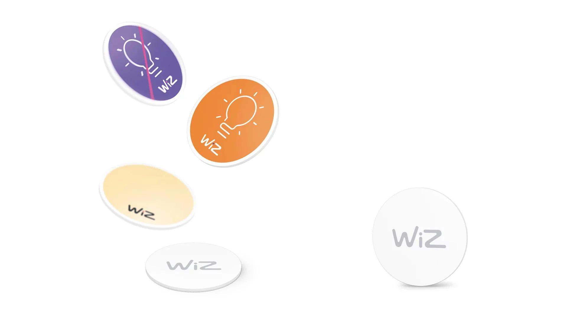 WiZ NFC-Tag, 4 Stück