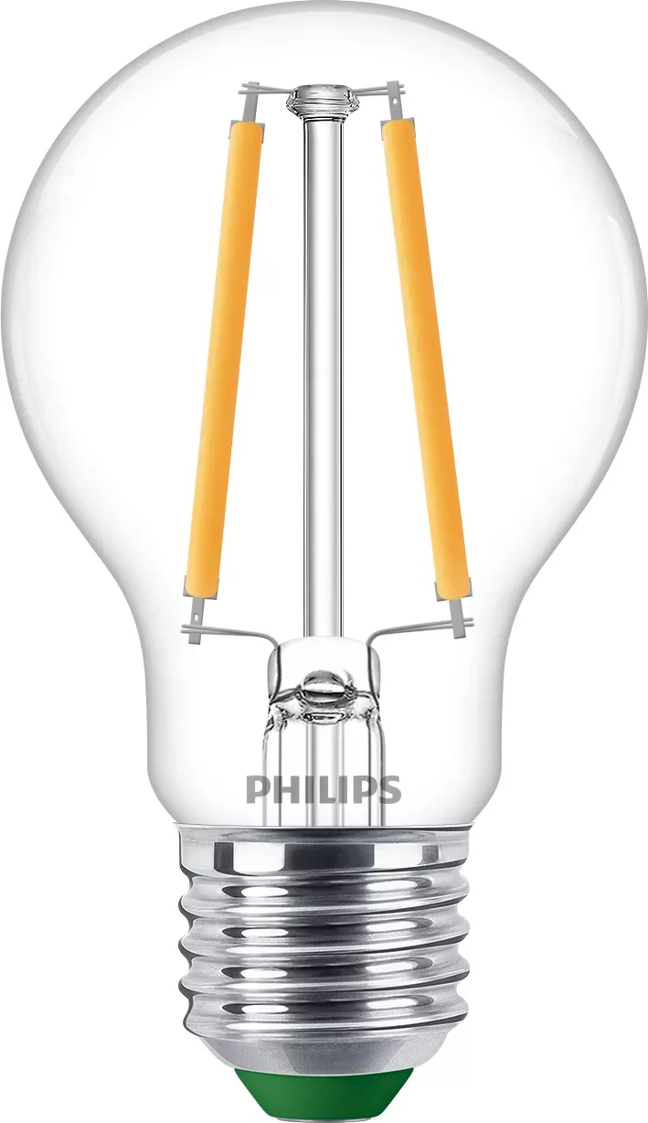 Philips Filament-Lampe, transparent, 40W A60 E27