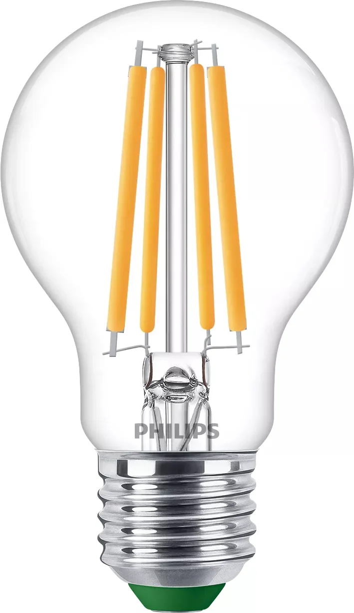 Philips Filament-Lampe, transparent, 75W A60 E27