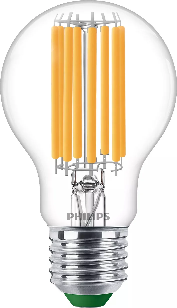 Philips Filament-Lampe, transparent, 100W A60 E27