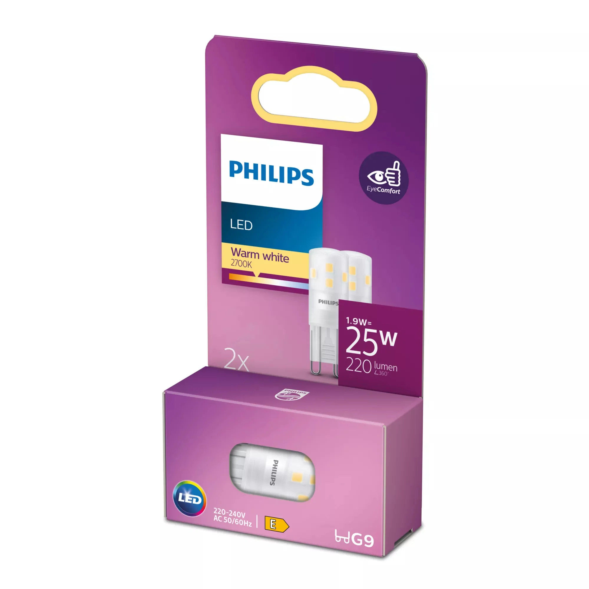 Philips Brenner 25 W G9 x2