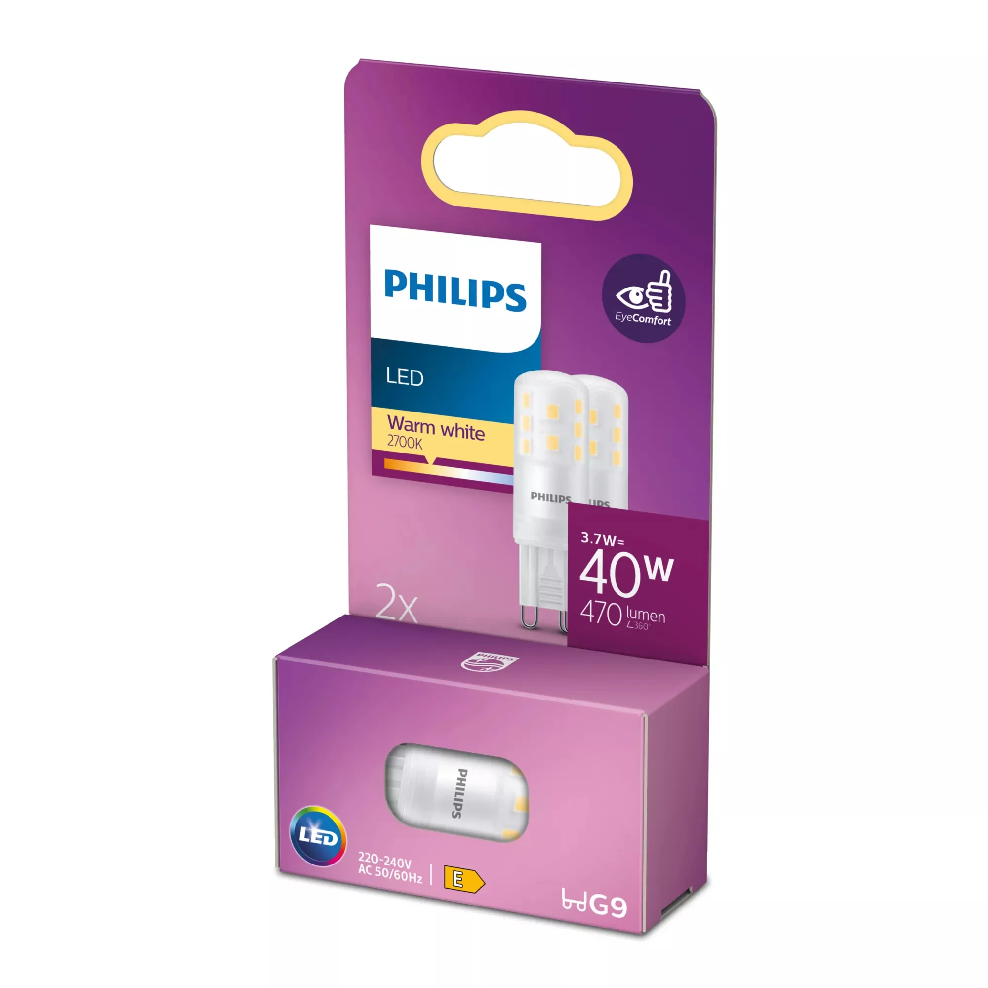 Philips Brenner 40 W G9 G9 x2