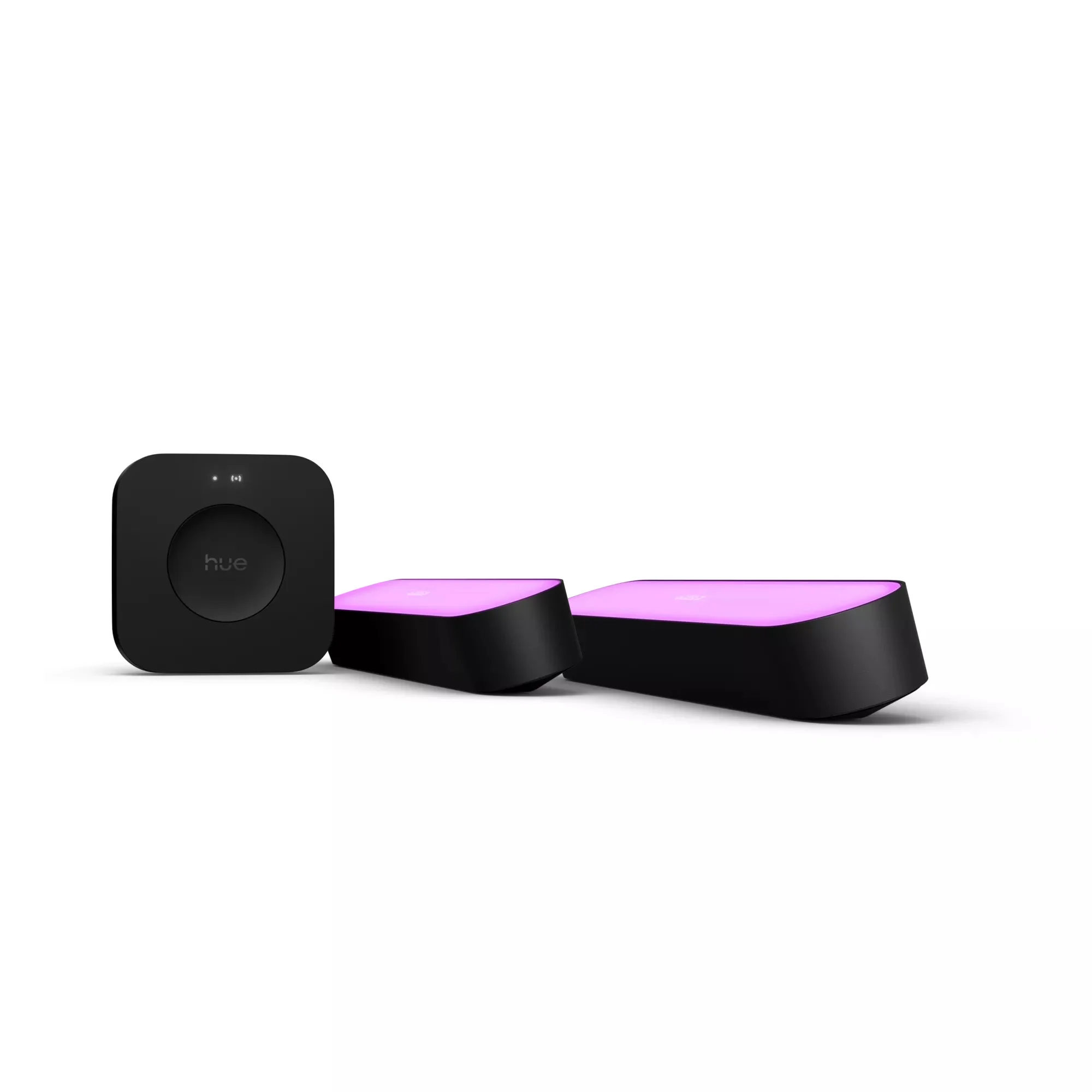 Philips Hue White and Color ambiance Starter-Set: 2 Play Lightbars + Hue Bridge Pro