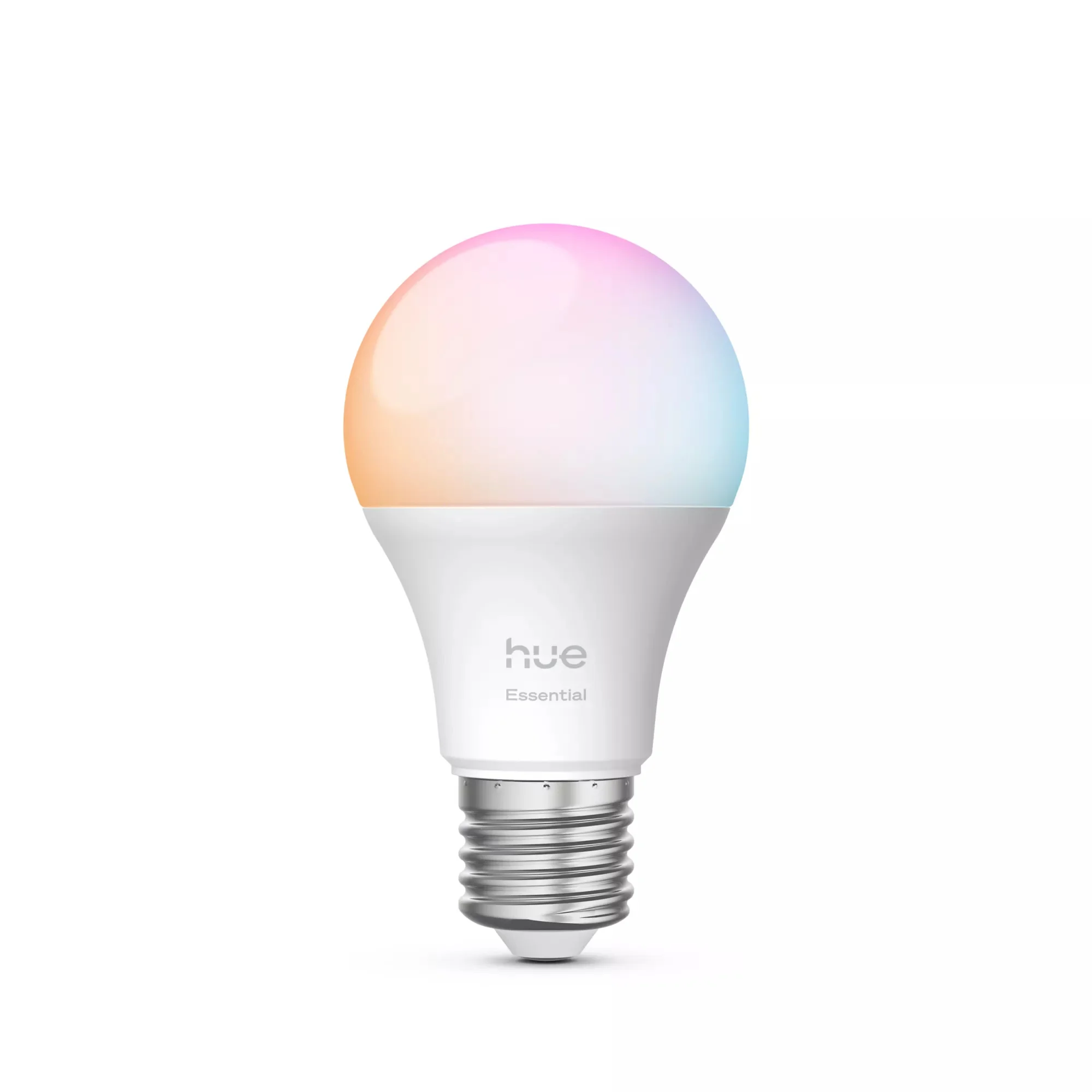 Philips Hue White and Color ambiance Essential A60 – E27 smarte Lampe – 806 lm – 8 W