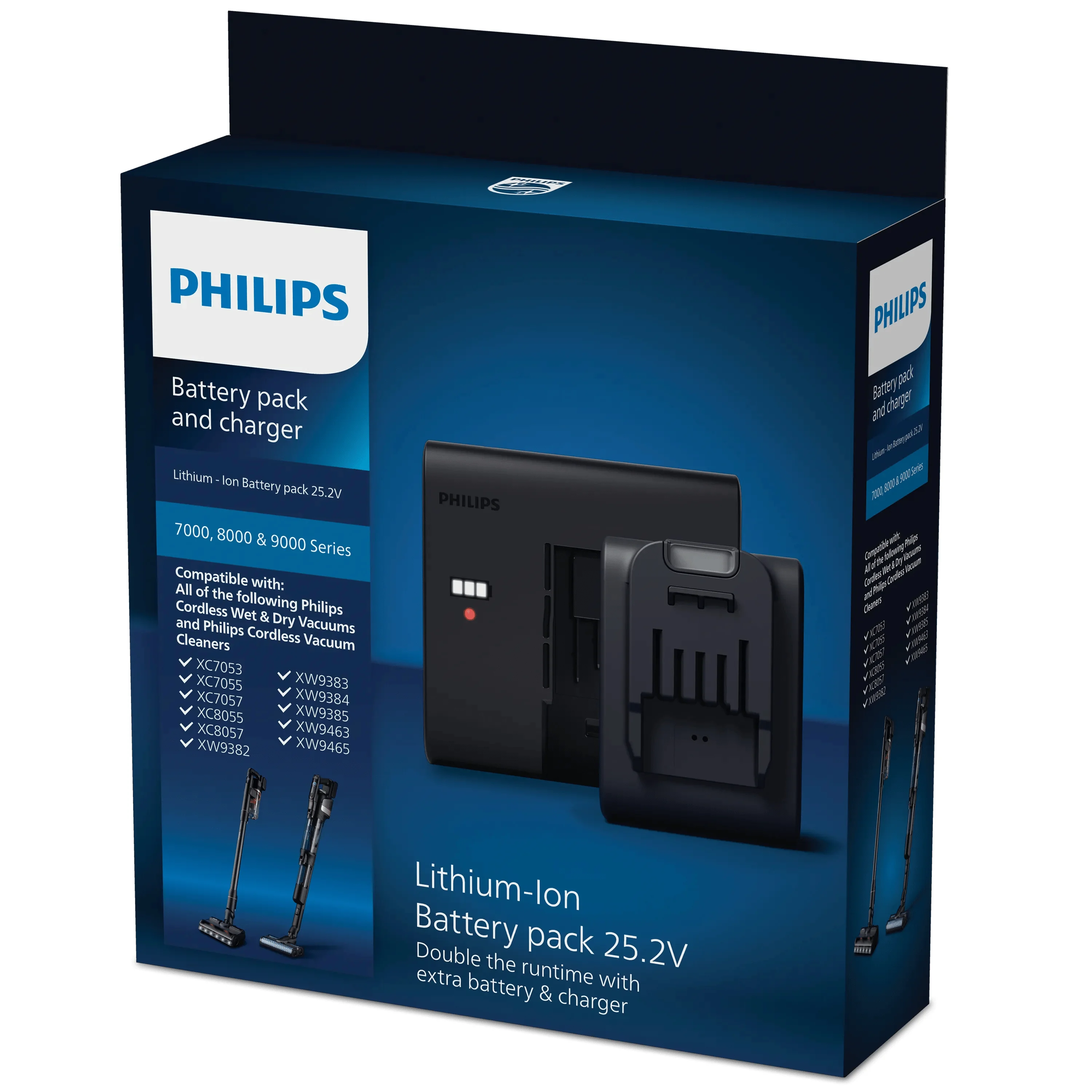 Philips Battery pack and charger XV1797/01 Lithium-Ionen-Akku 25,2 V