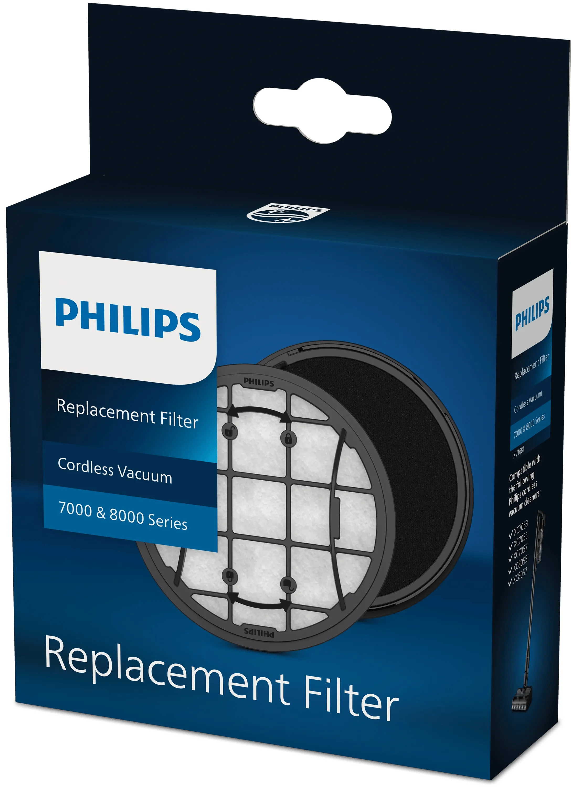 Philips Akkusauger 7000 & 8000 Series XV1681/01 Ersatzfilter