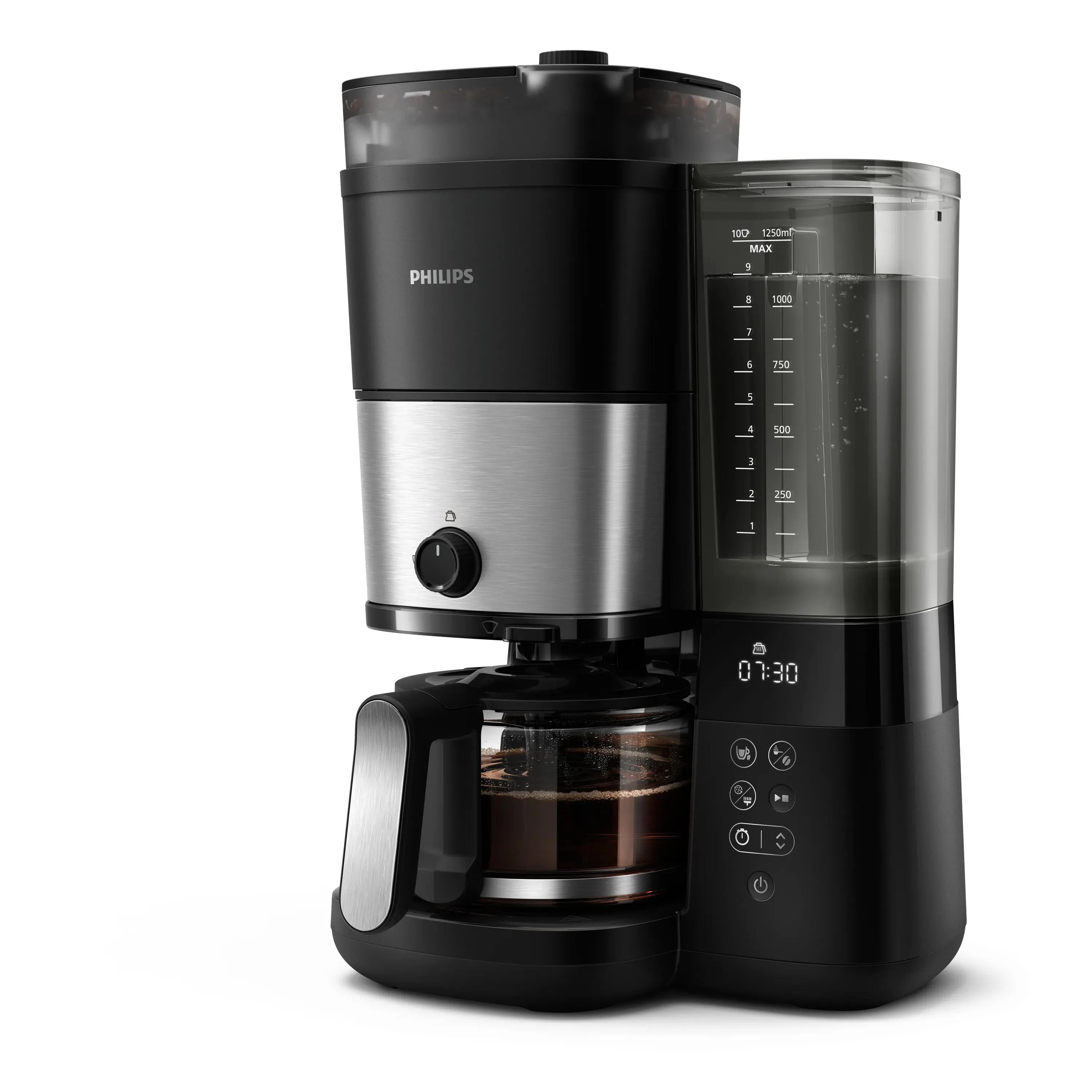 Philips All-in-1 Brew HD7900 Filterkaffeemaschine mit integriertem Mahlwerk