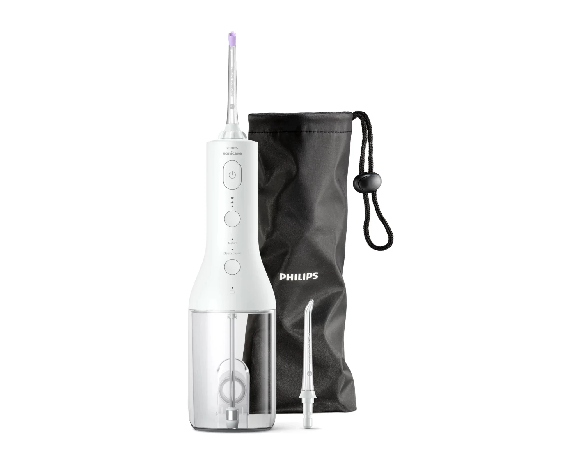 Philips kabelloser Power Flosser 3000 HX3826/31 Wasser-Flosser - weiß