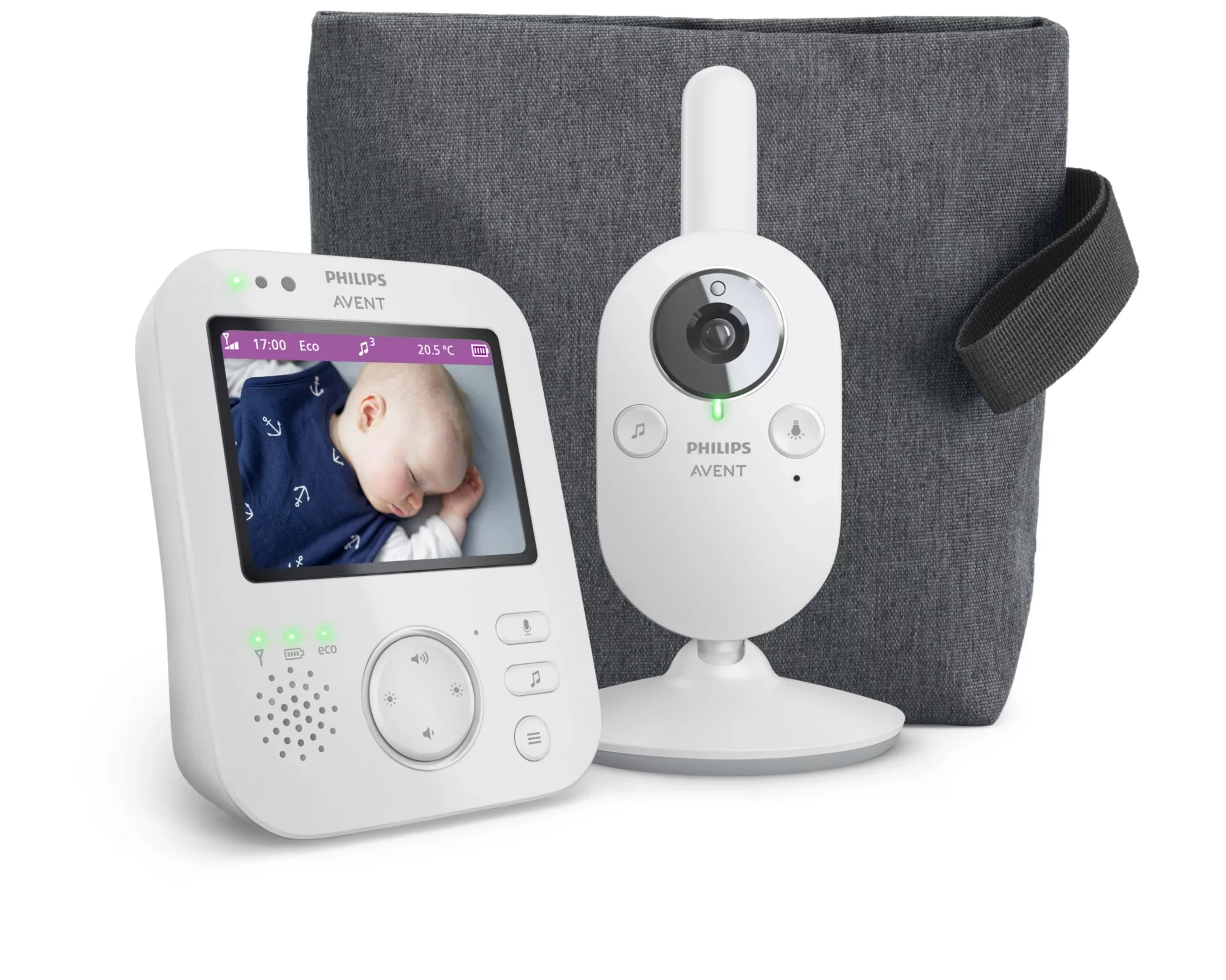 Philips AVENT Babyphone SCD892/26 Video-Babyphone Premium