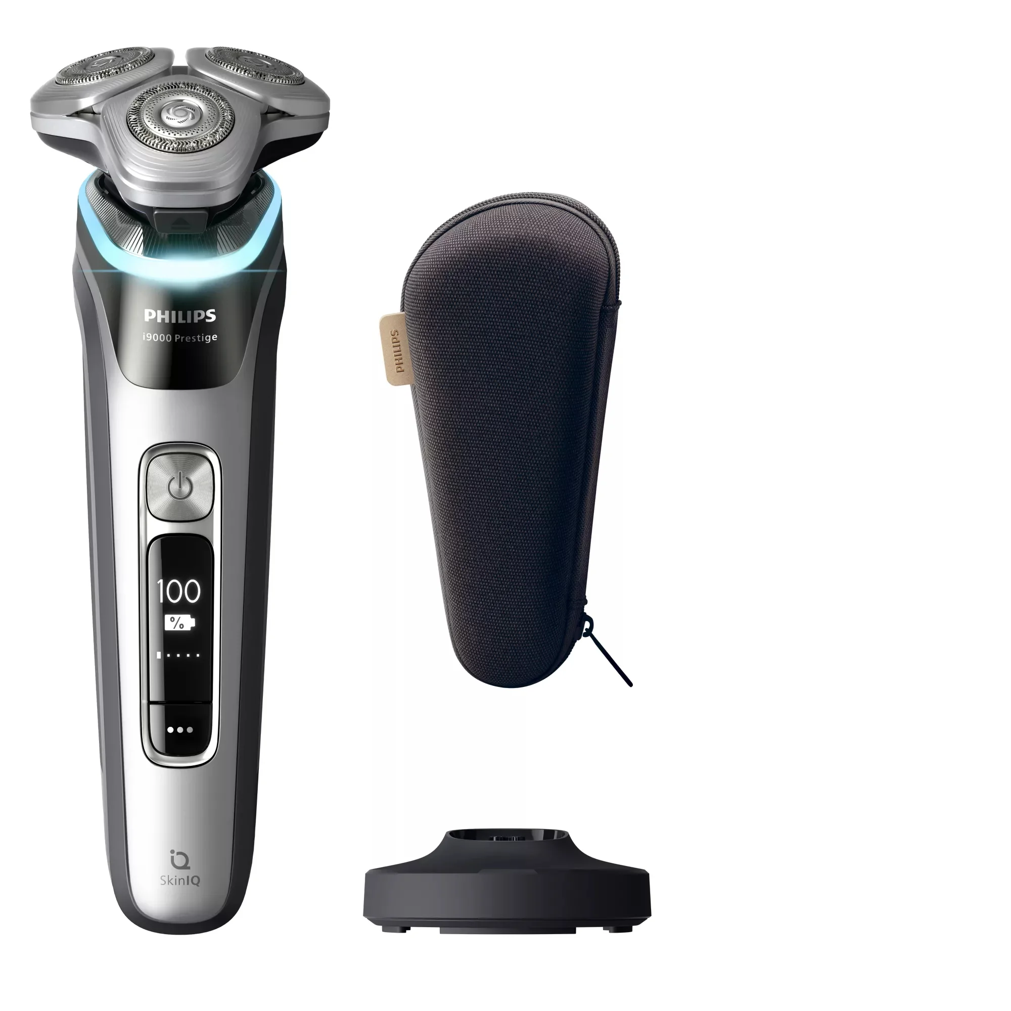 Philips i9000 Prestige XP9204/10 Elektrischer Nass- und Trockenrasierer mit SkinIQ