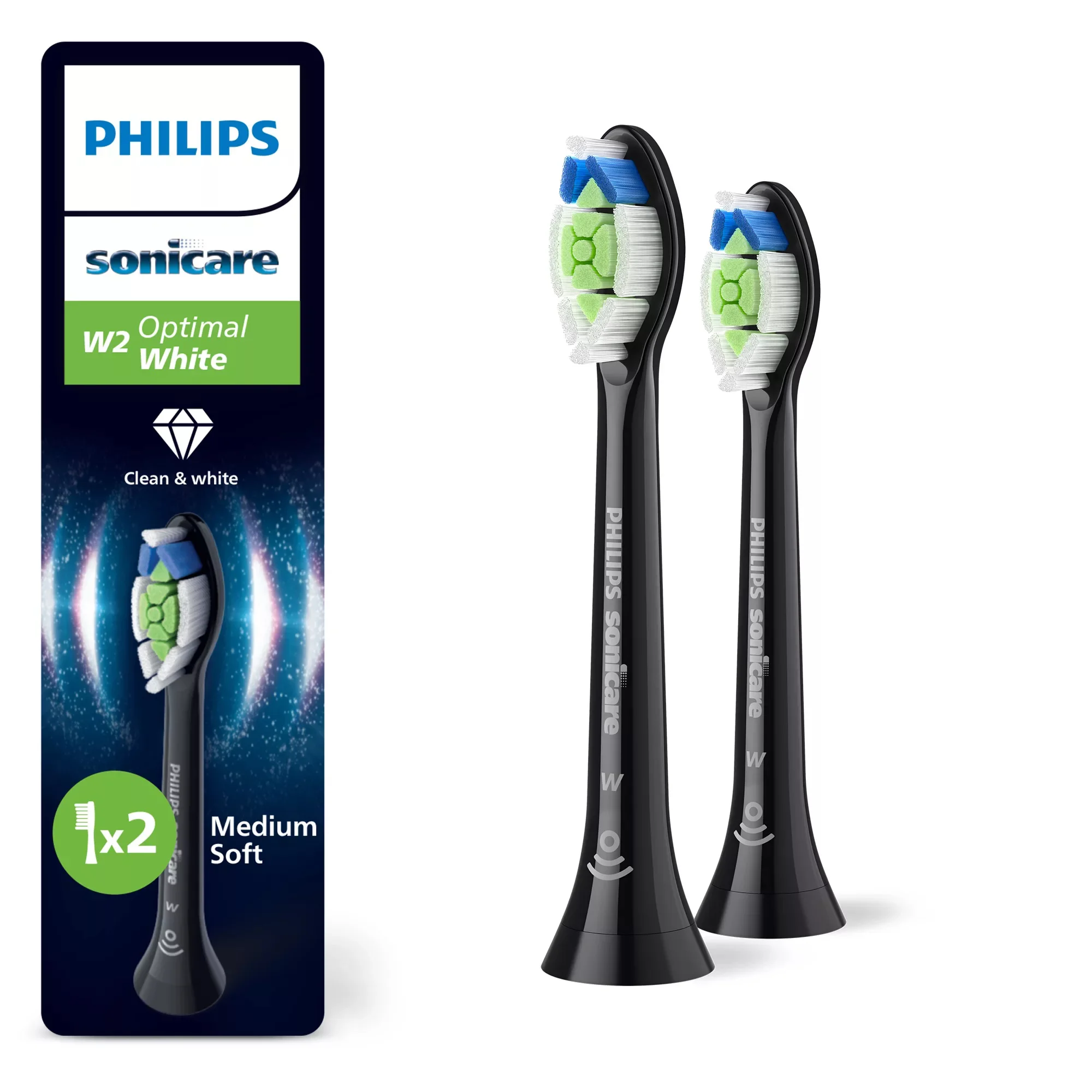 Philips Sonicare Optimal White HX6062/88 Doppelpack Bürstenköpfe