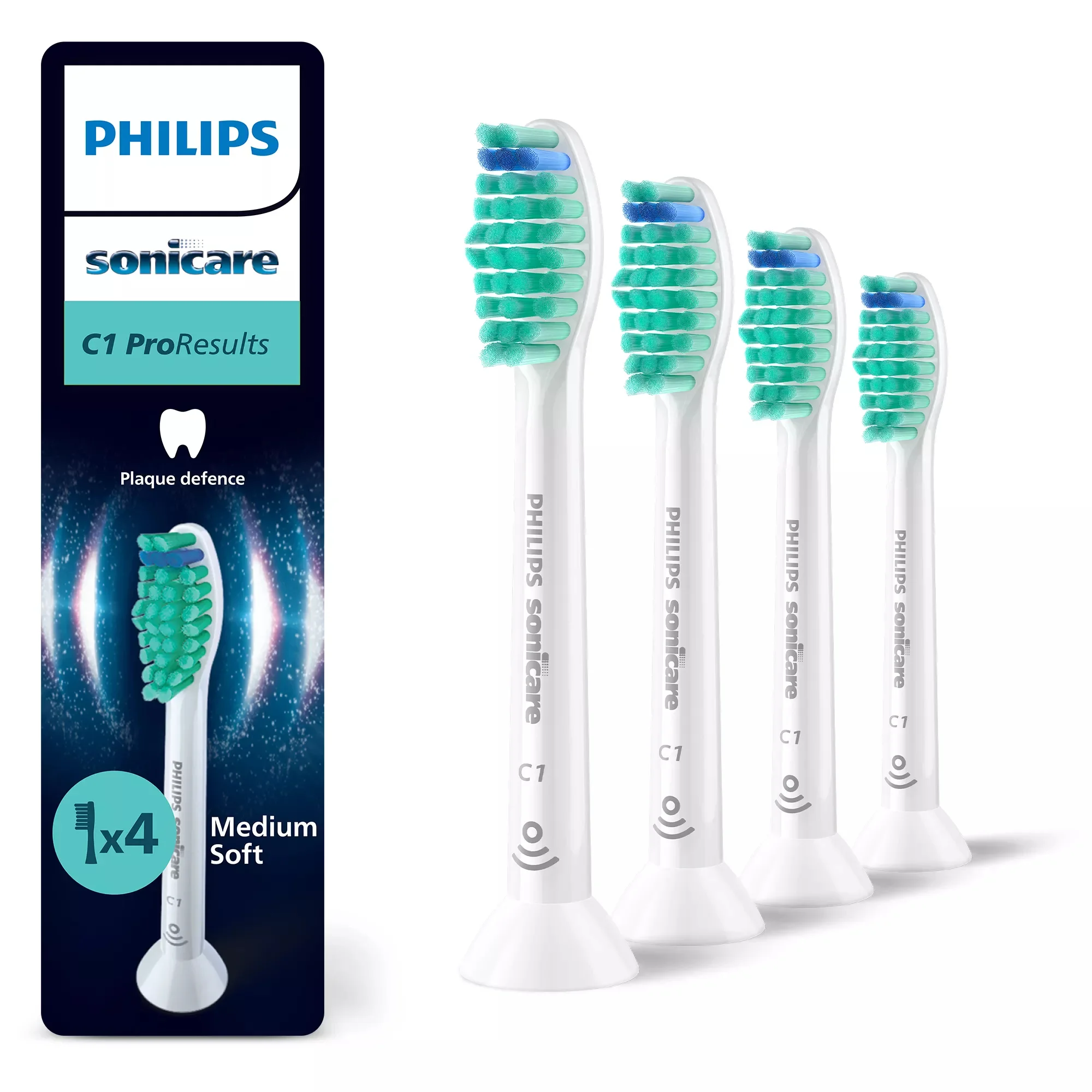Philips Sonicare ProResults ProResults HX6014/87 Bürstenköpfe (4er-Pack)