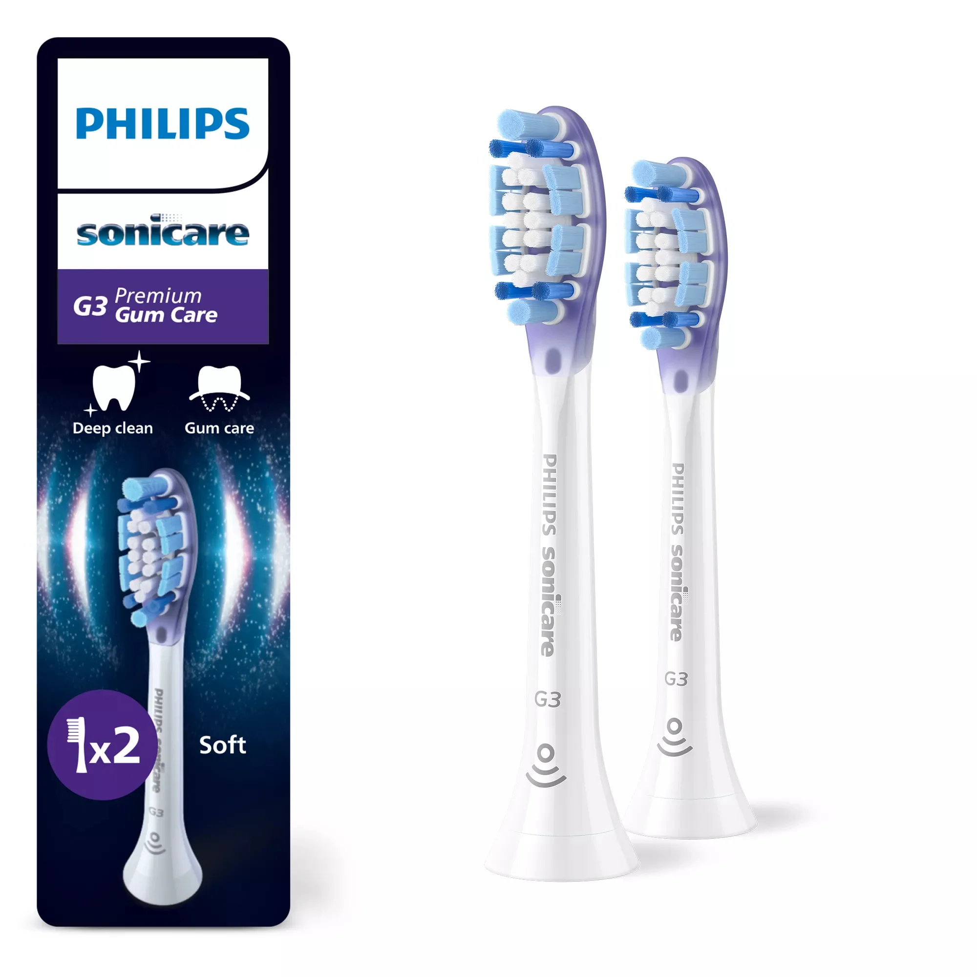 Philips Premium Gum Care HX9052/87 Doppelpack Bürstenköpfe