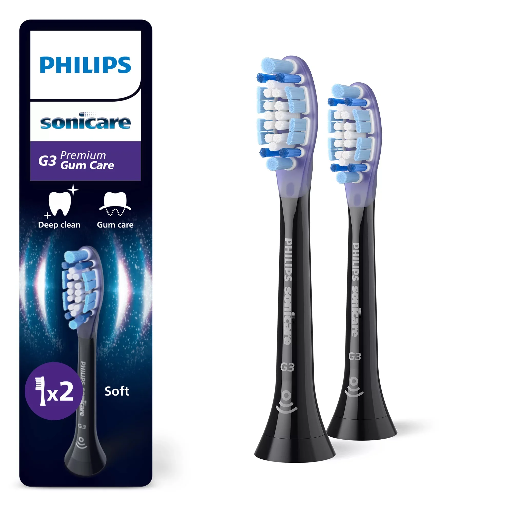 Philips Premium Gum Care HX9052/88 Doppelpack Bürstenköpfe