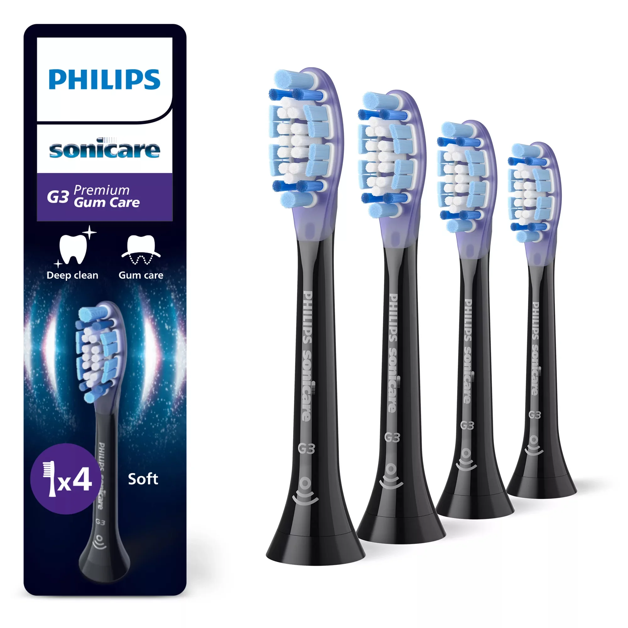 Philips Premium Gum Care HX9054/88 Bürstenköpfe (4er-Pack)