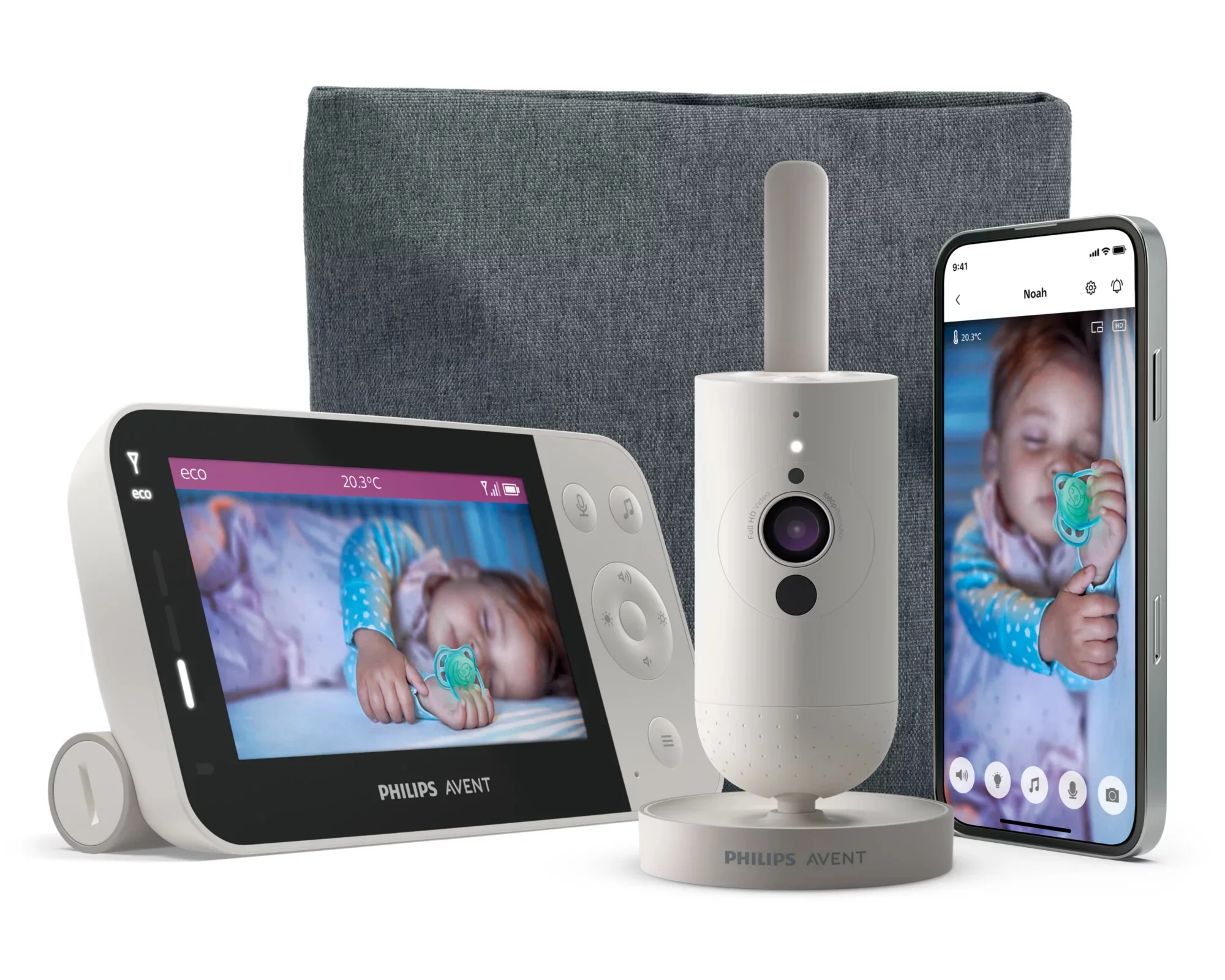 Philips AVENT Connected SCD953/26 Verbundenes Babyphone