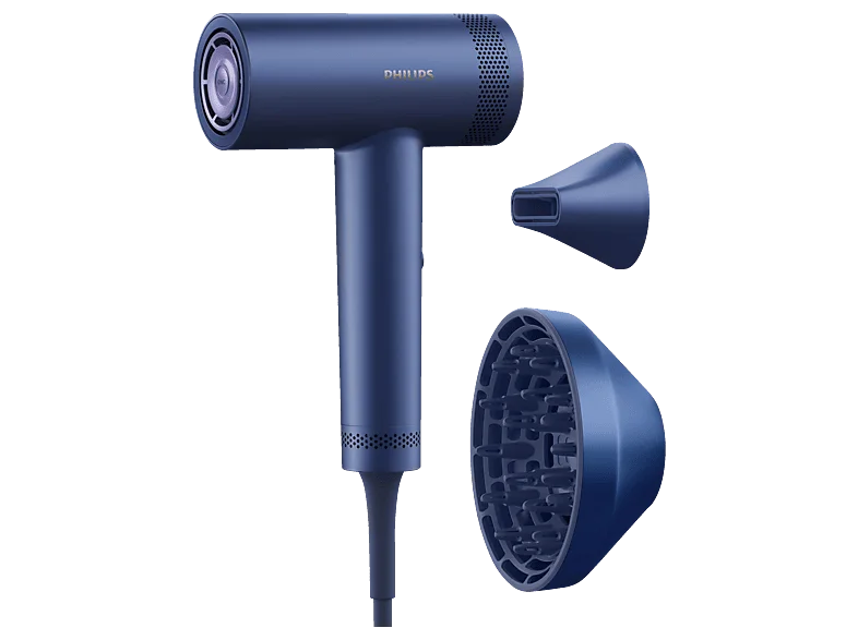 PHILIPS BHD839/10 8000 Series Haartrockner Meeresblau (1400 Watt)