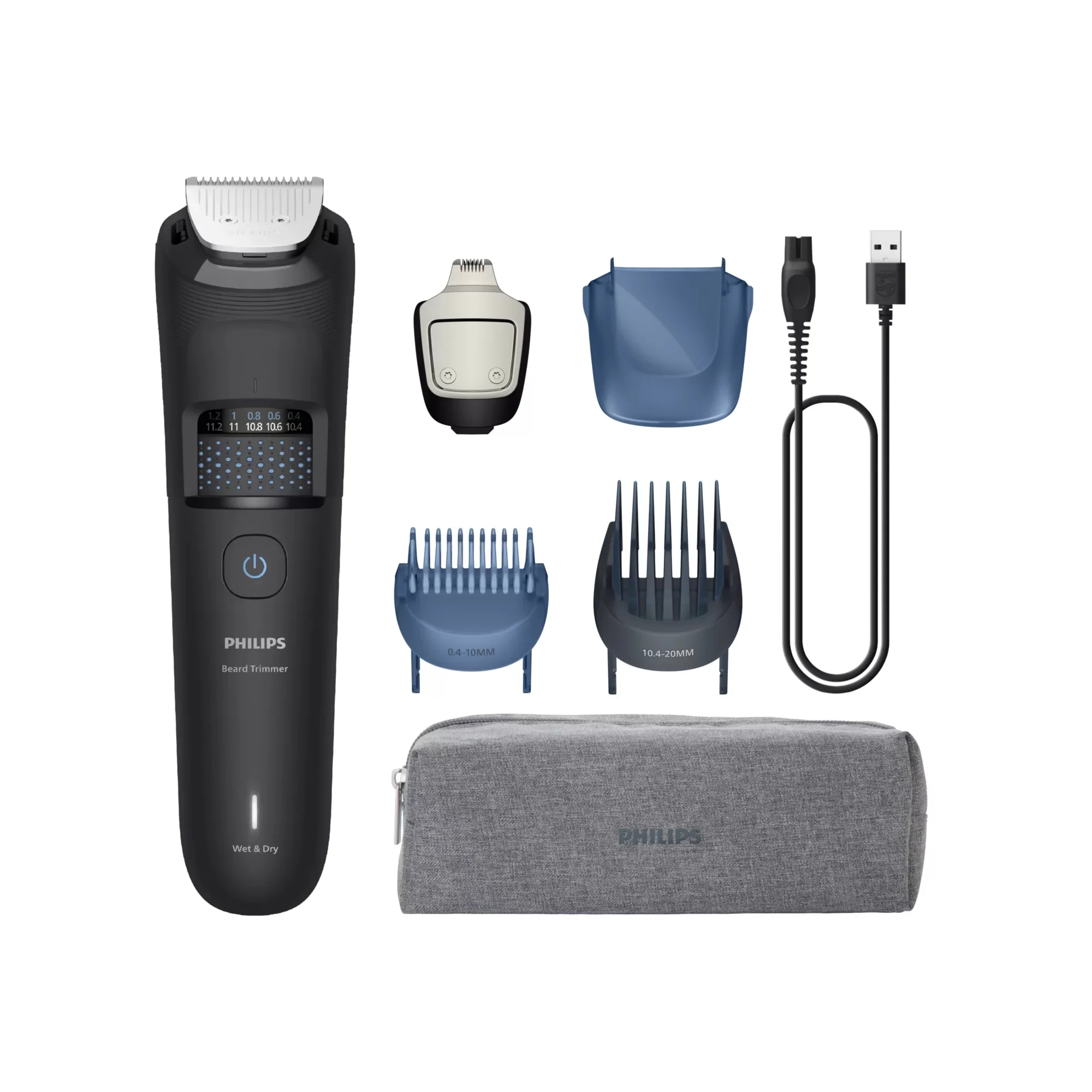 Philips Beard Trimmer 5000 Series BT5765/15 Bartstyling mit Haarauffangschale