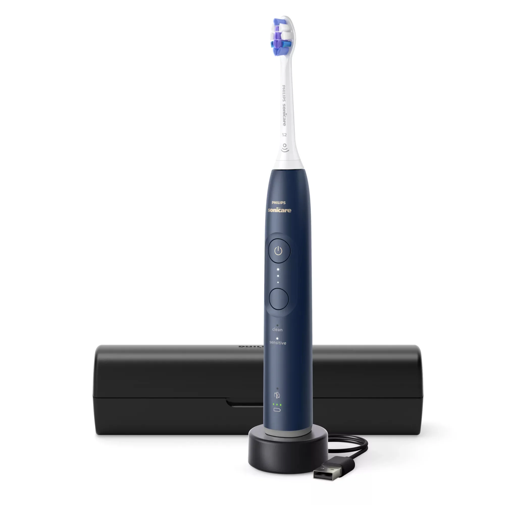 Philips Sonicare 6100 series Series 6100 HX7403/05 Wiederaufladbare Zahnbürste
