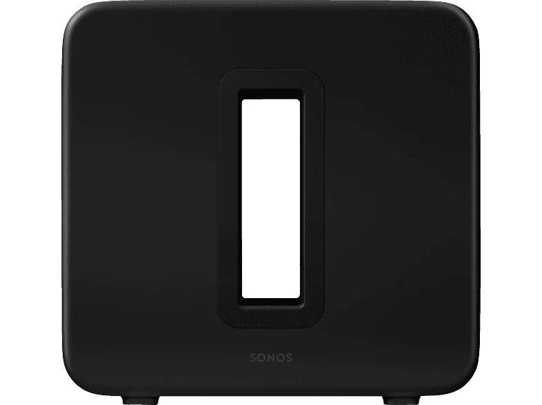 SONOS Sub 4, Subwoofer, Schwarz
