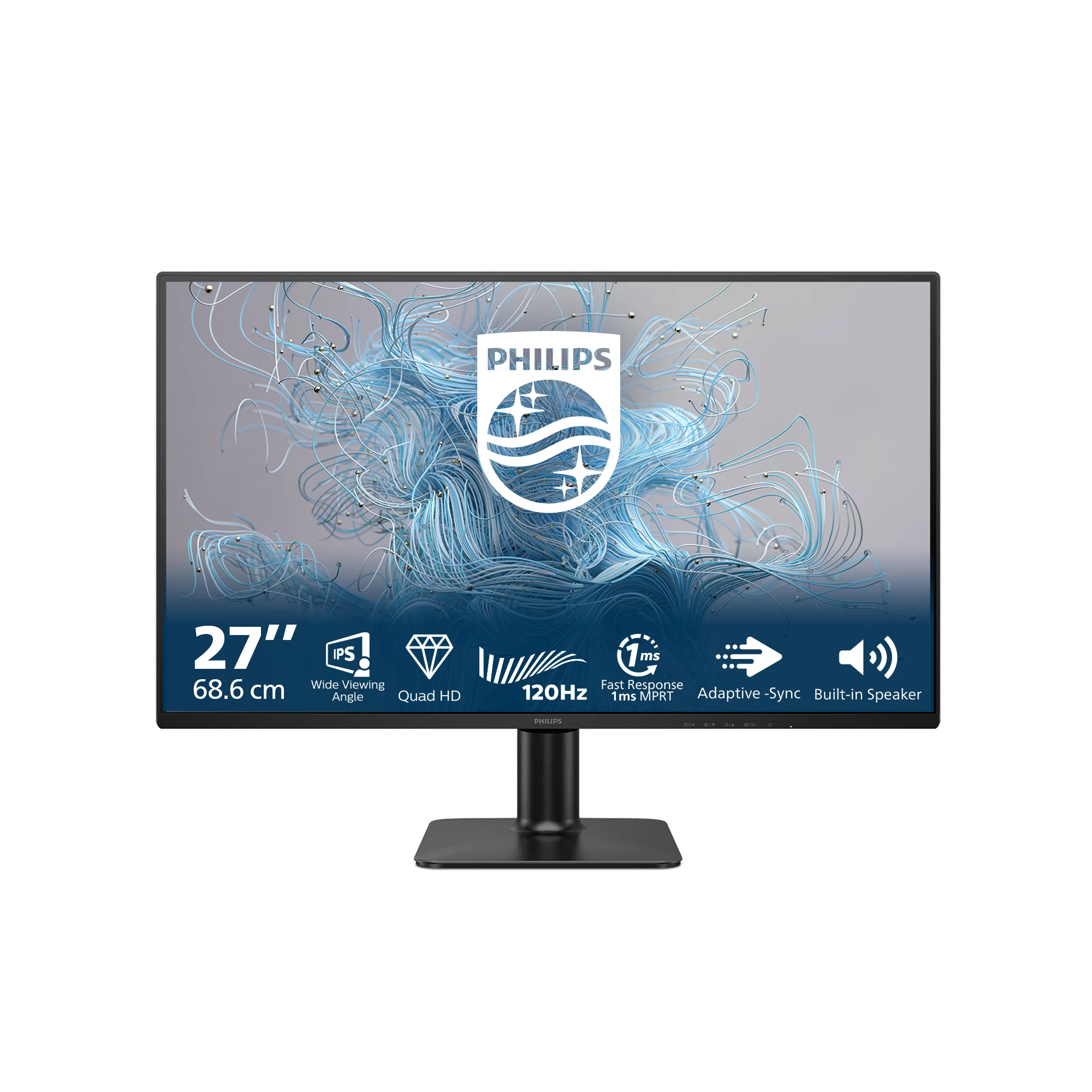 Philips 2000 series 27E2N2500/00 Computerbildschirm 68,6 cm (27") 2560 x 1440 Pixel Quad HD LCD Schwarz