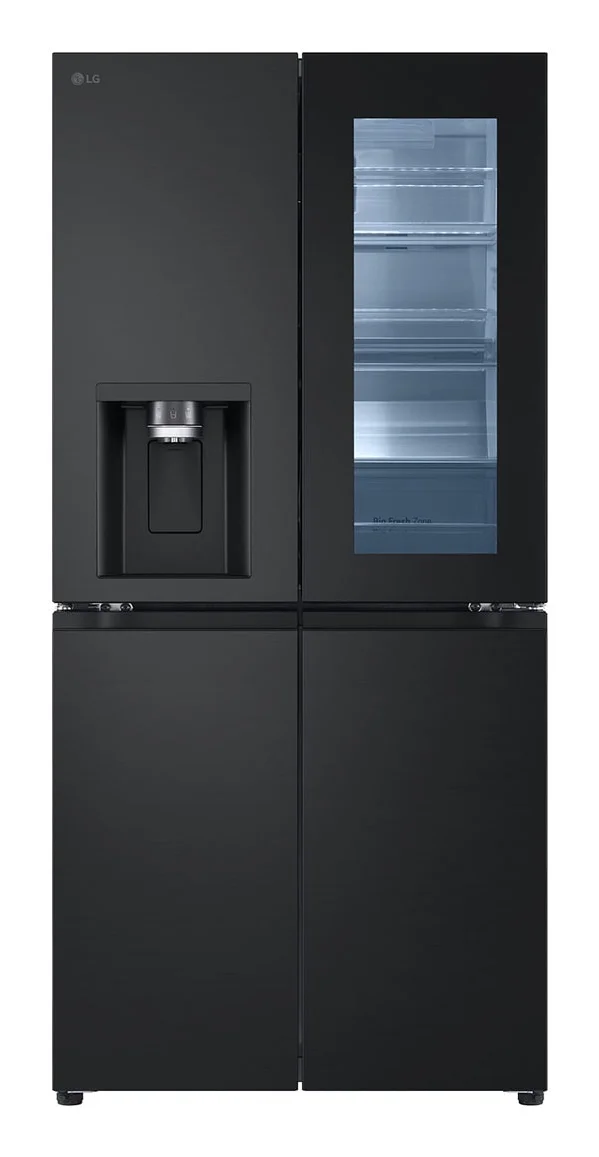 LG GMG861EPAE Side-by-Side Kühlkombination Freistehend 508 l Schwarz