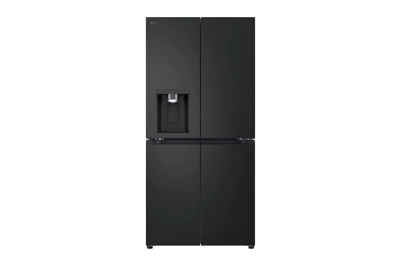 LG GML861EPPE Side-by-Side Kühlkombination Freistehend 506 l Schwarz
