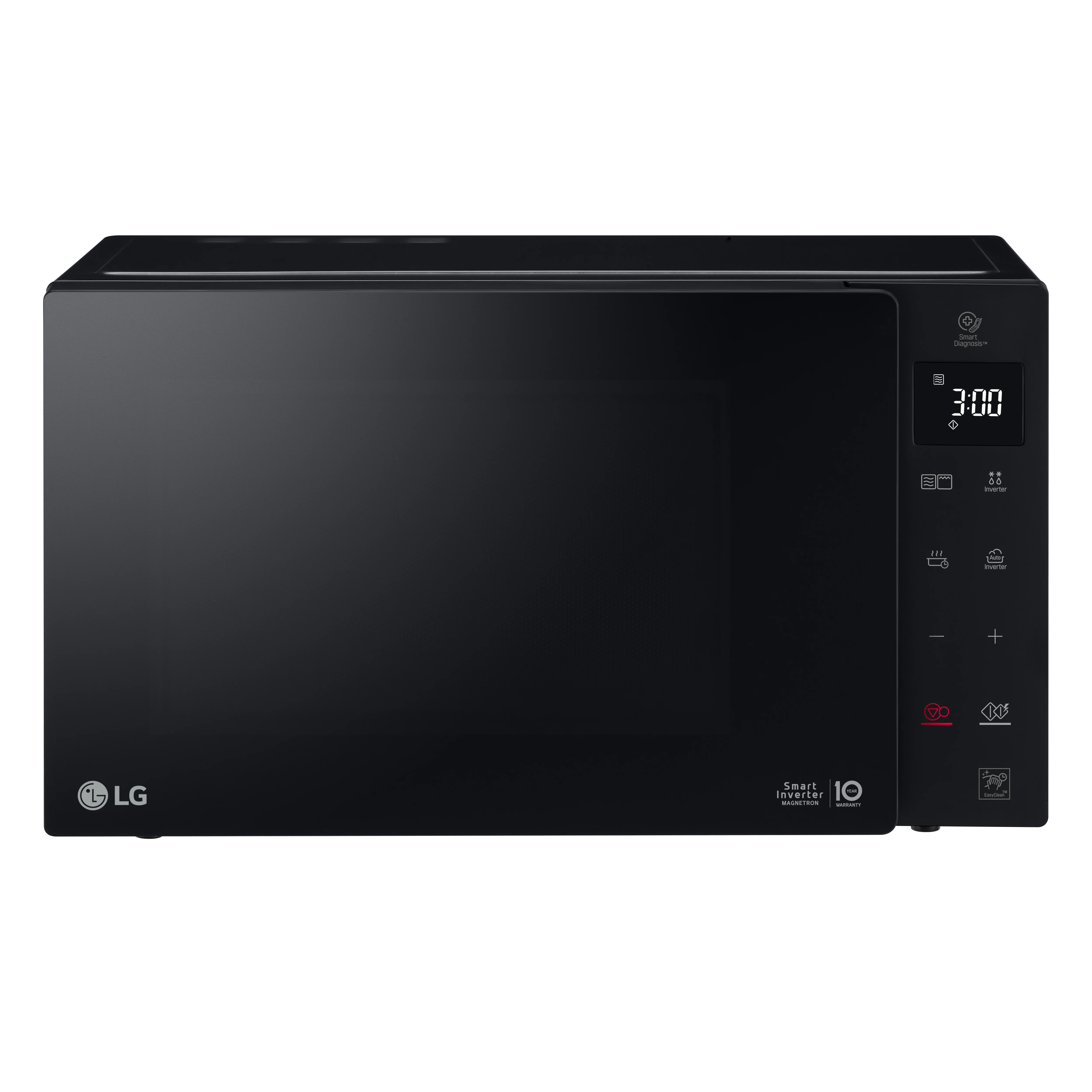LG MH6535GIS Mikrowelle Schwarz Kombi-Mikrowelle Über den Bereich 25 l 1000 W