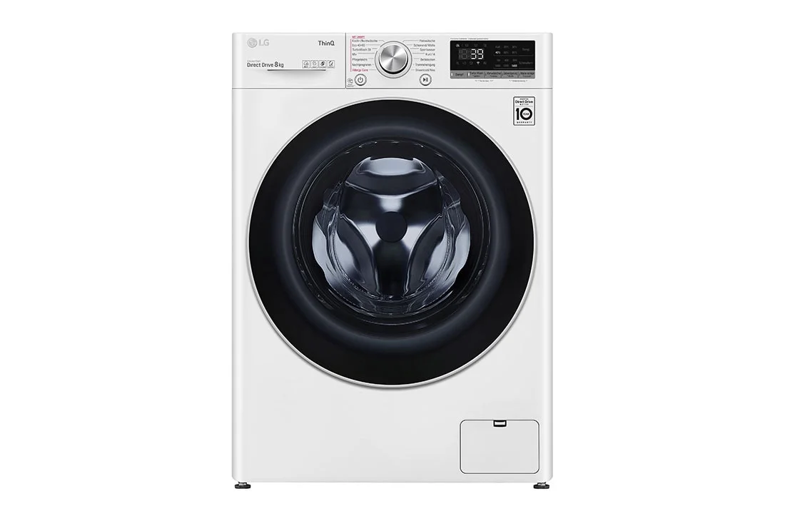 LG F4WV708P1E Waschmaschine Frontlader 8 kg 1400 RPM Weiß