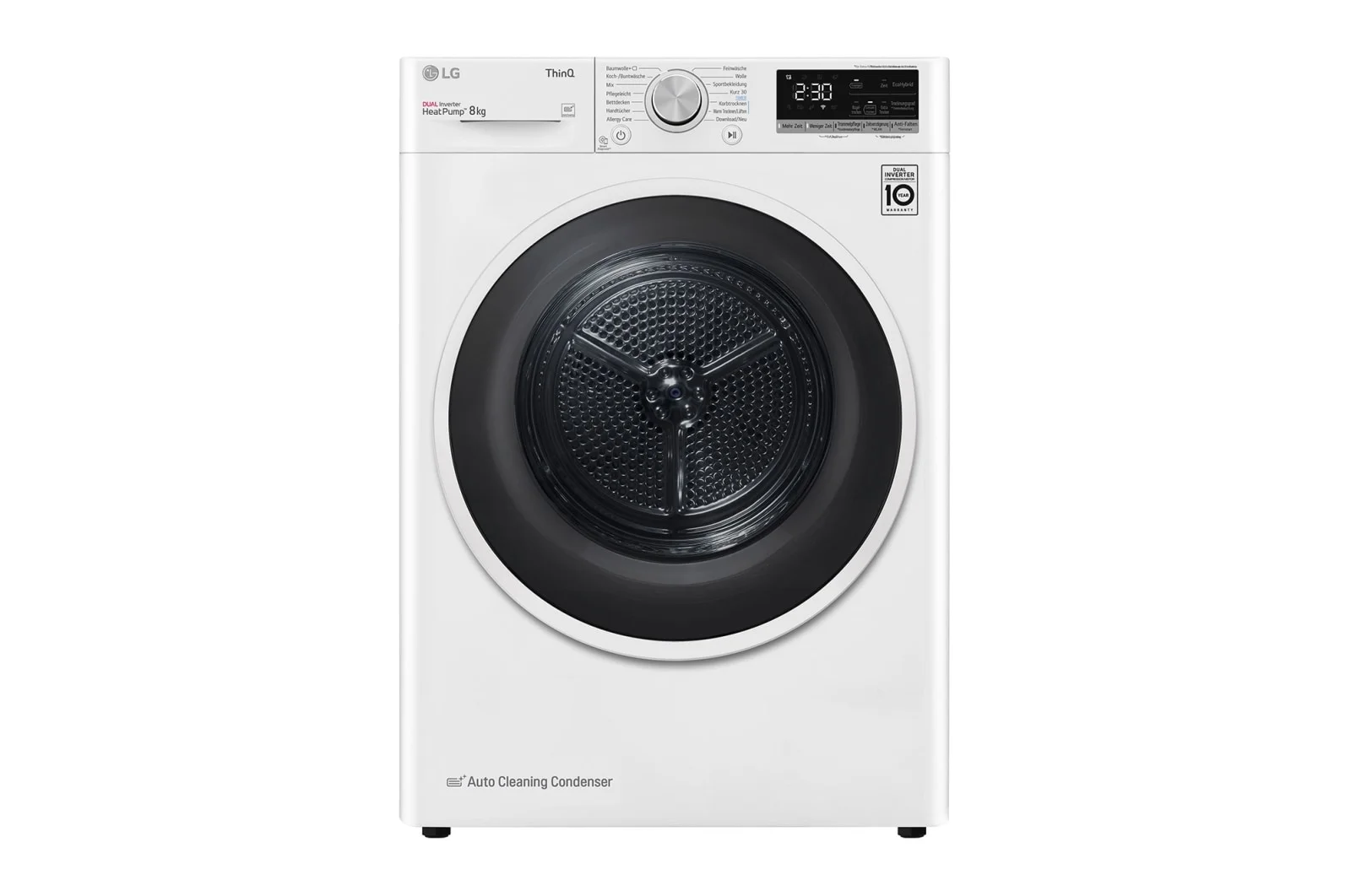 LG RT80V9 Wäschetrockner Freistehend Frontlader 8 kg Weiß