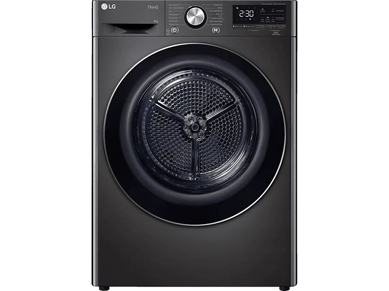 LG RT80V9B Wärmepumpentrockner Vivace (8 kg, Schwarz)