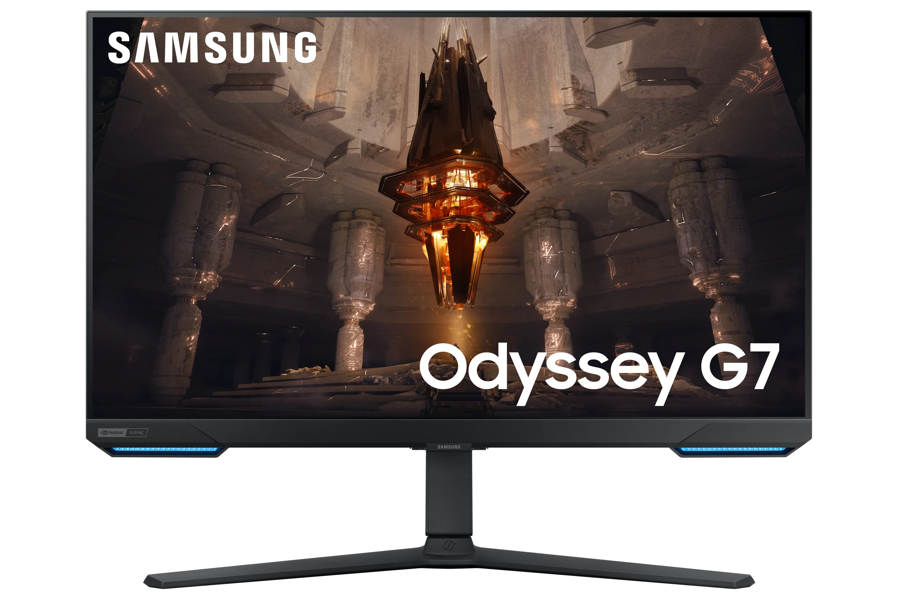 Samsung G70B Computerbildschirm 81,3 cm (32") 3840 x 2160 Pixel 4K Ultra HD LED Schwarz