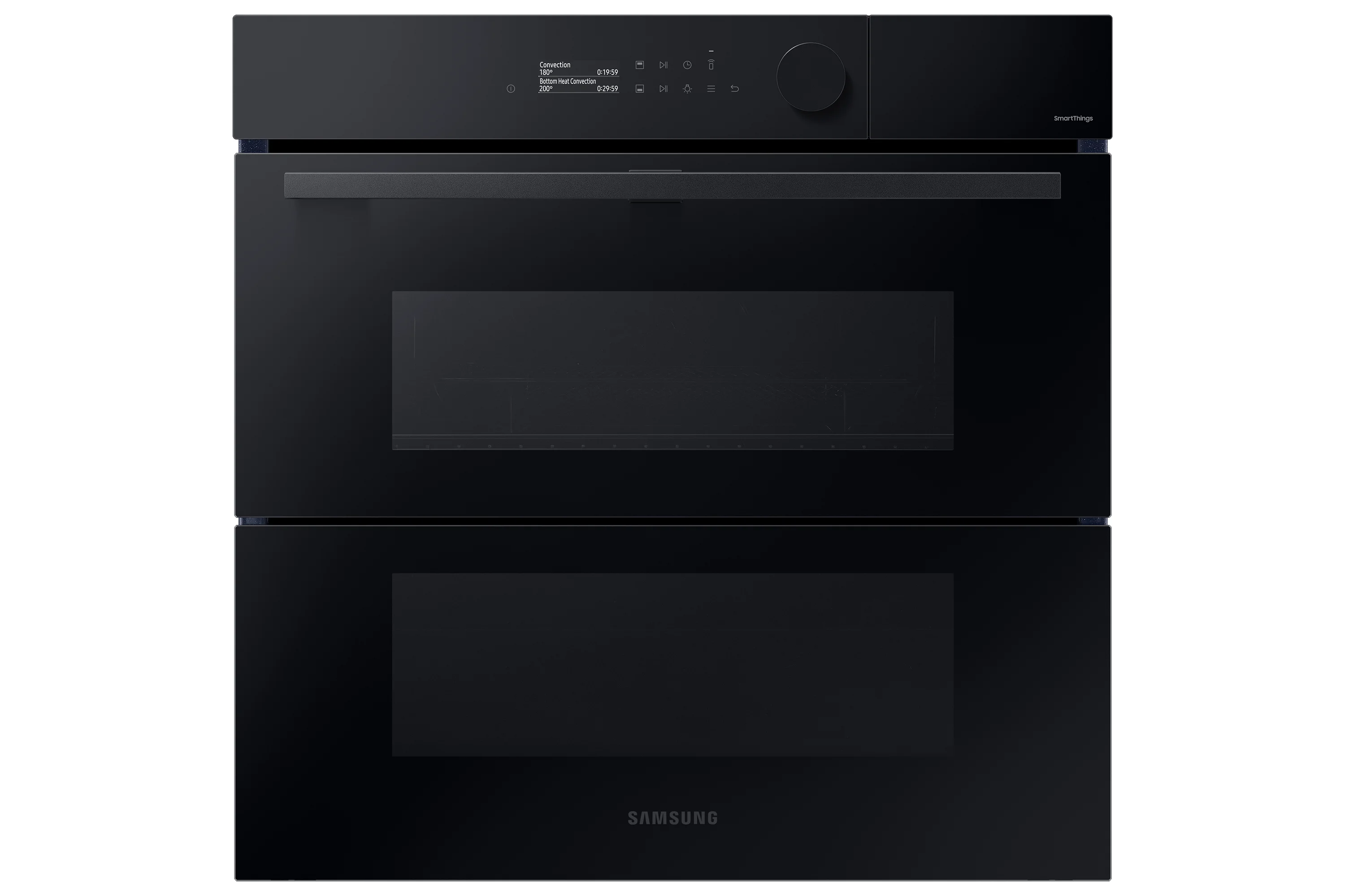 Samsung DualCook Flex Einbaubackofen, 76 ℓ, A+, Pyrolyse, Schwarzes Glas, Serie 5