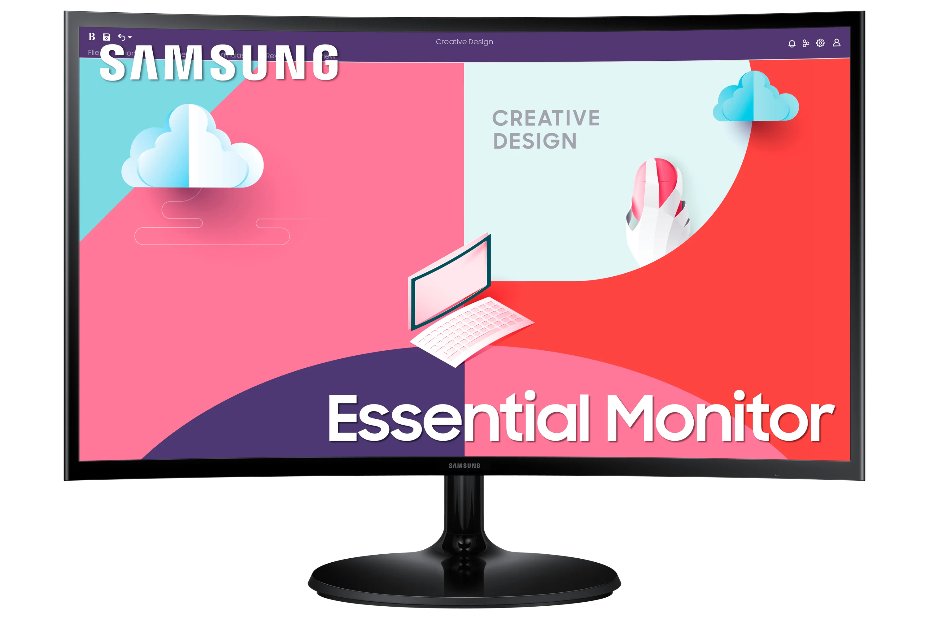 Samsung S36C Computerbildschirm 61 cm (24") 1920 x 1080 Pixel Full HD LCD Schwarz