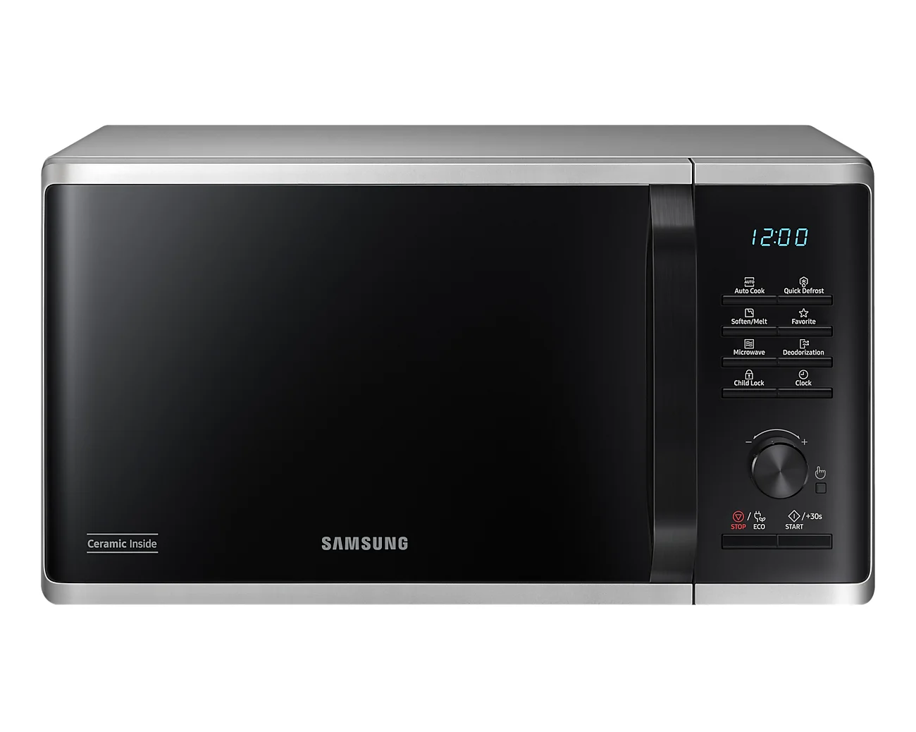 Samsung MS23B3515AS Schwarz, Grau Solo-Mikrowelle Arbeitsplatte 23 l 1150 W