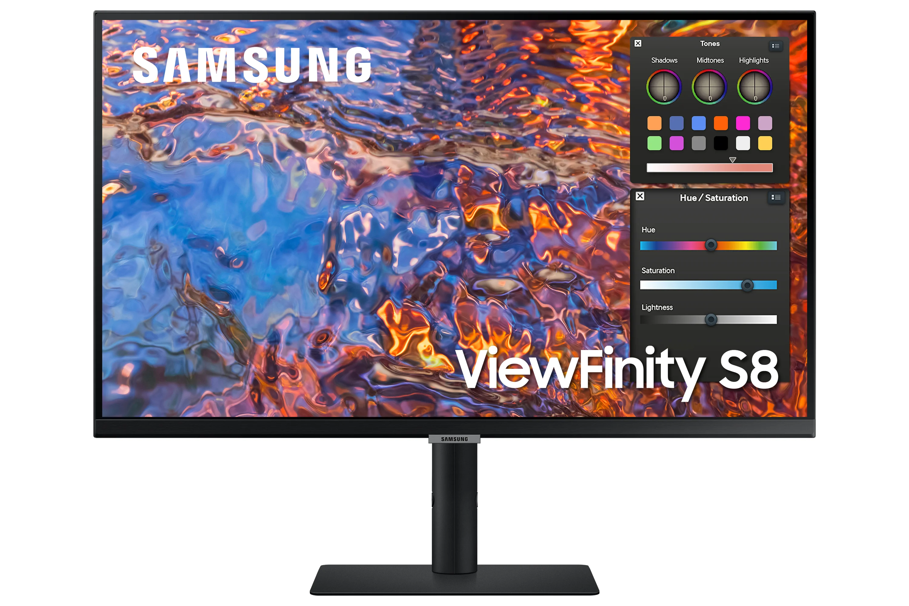 Samsung S80PB Computerbildschirm 68,6 cm (27") 3840 x 2160 Pixel 4K Ultra HD LCD Schwarz